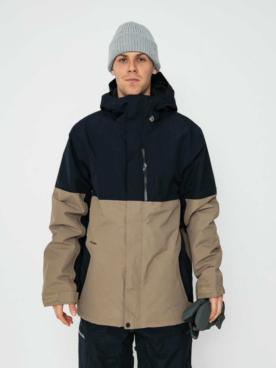 Pánská Snowboardová bunda Volcom L Ins Gore Tex (chestnut brown)