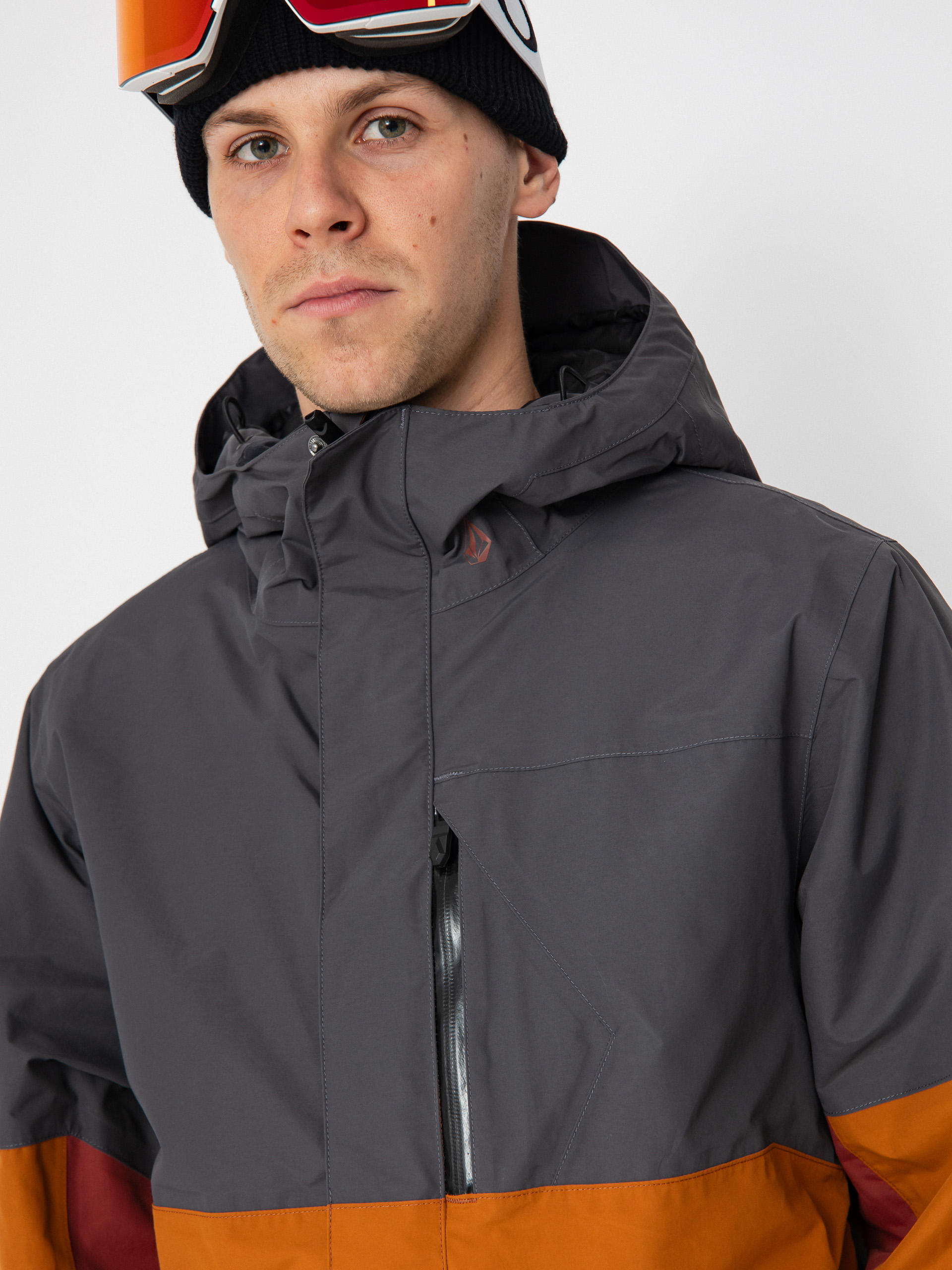 Pánská Snowboardová bunda Volcom L Ins Gore Tex (caramel)