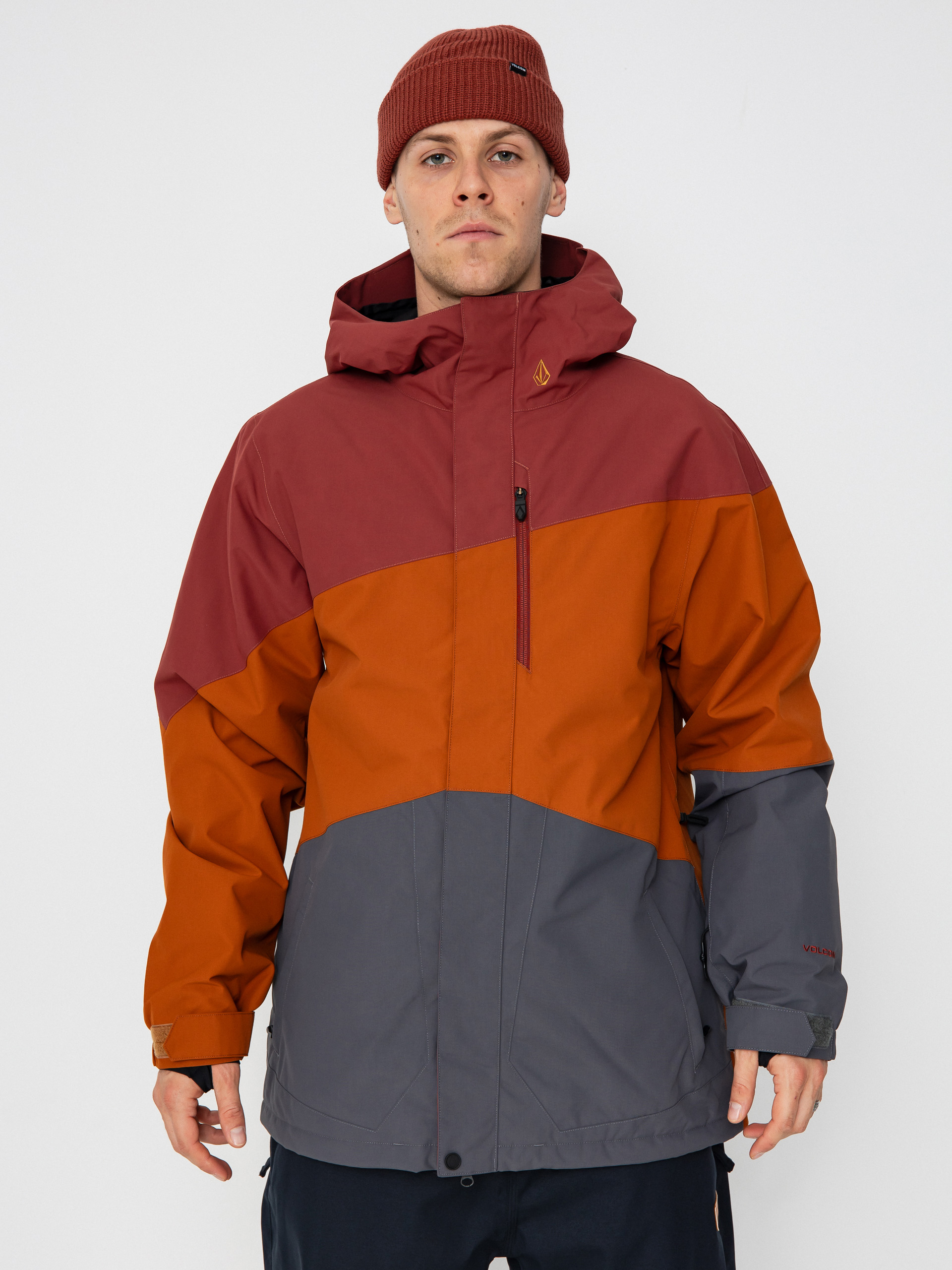 Snowboardová bunda Volcom Primry Ins (caramel)