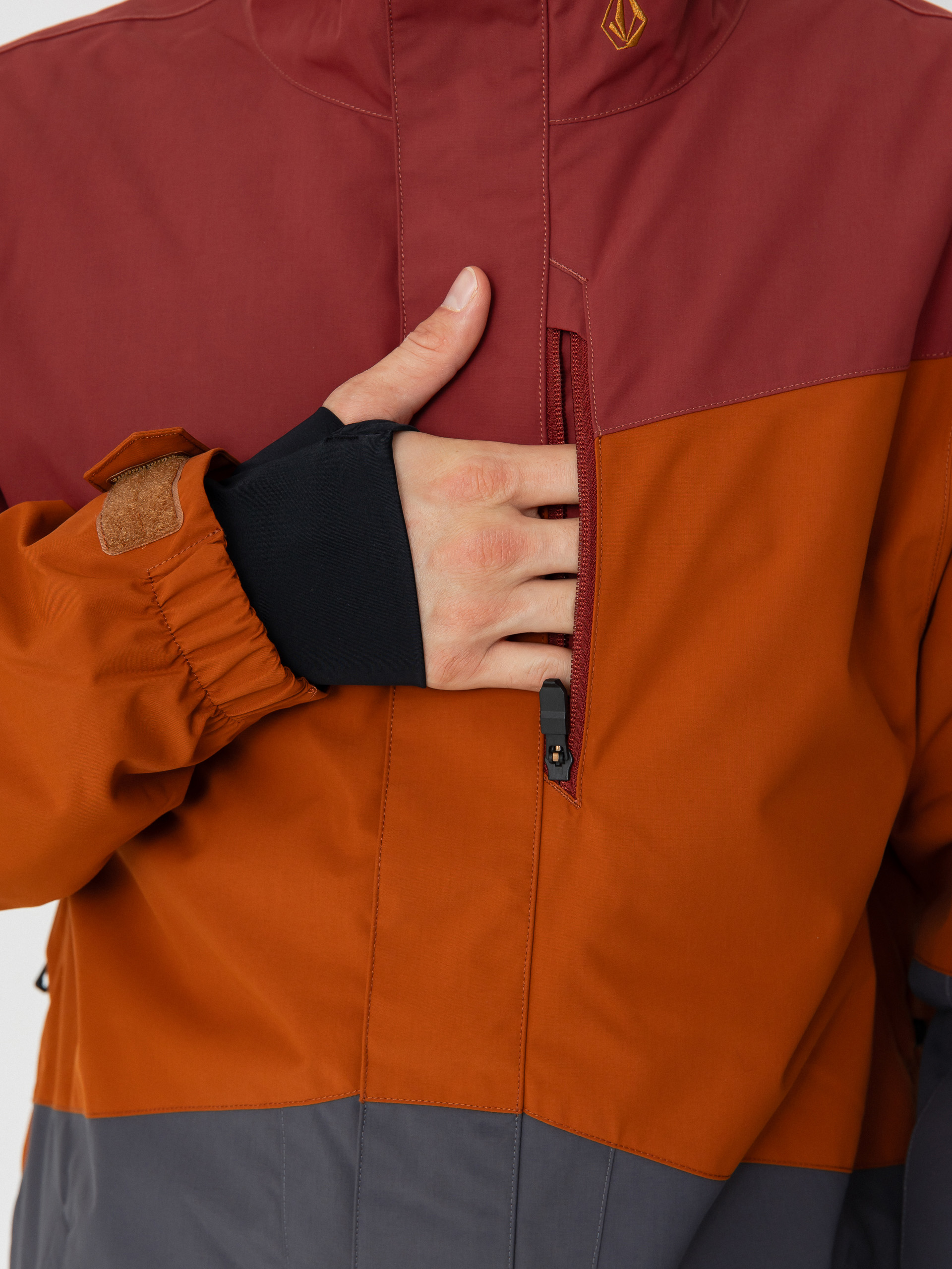 Pánská Snowboardová bunda Volcom Primry Ins (caramel)