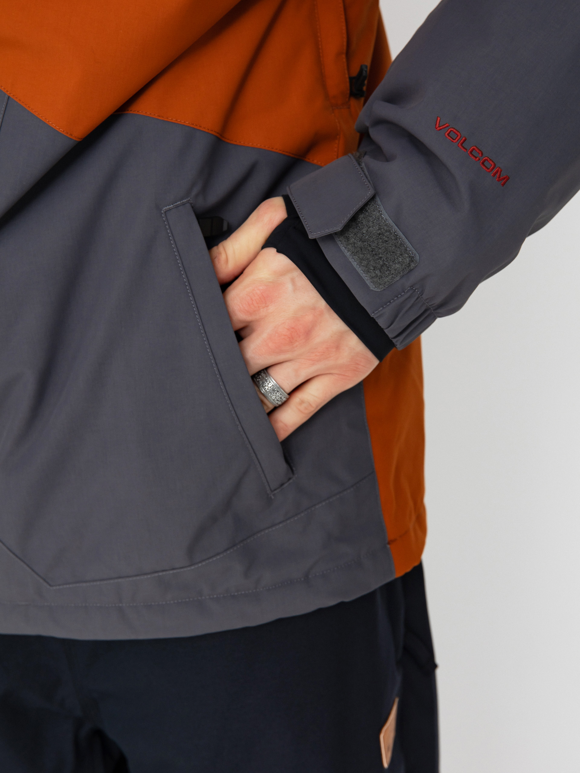 Pánská Snowboardová bunda Volcom Primry Ins (caramel)