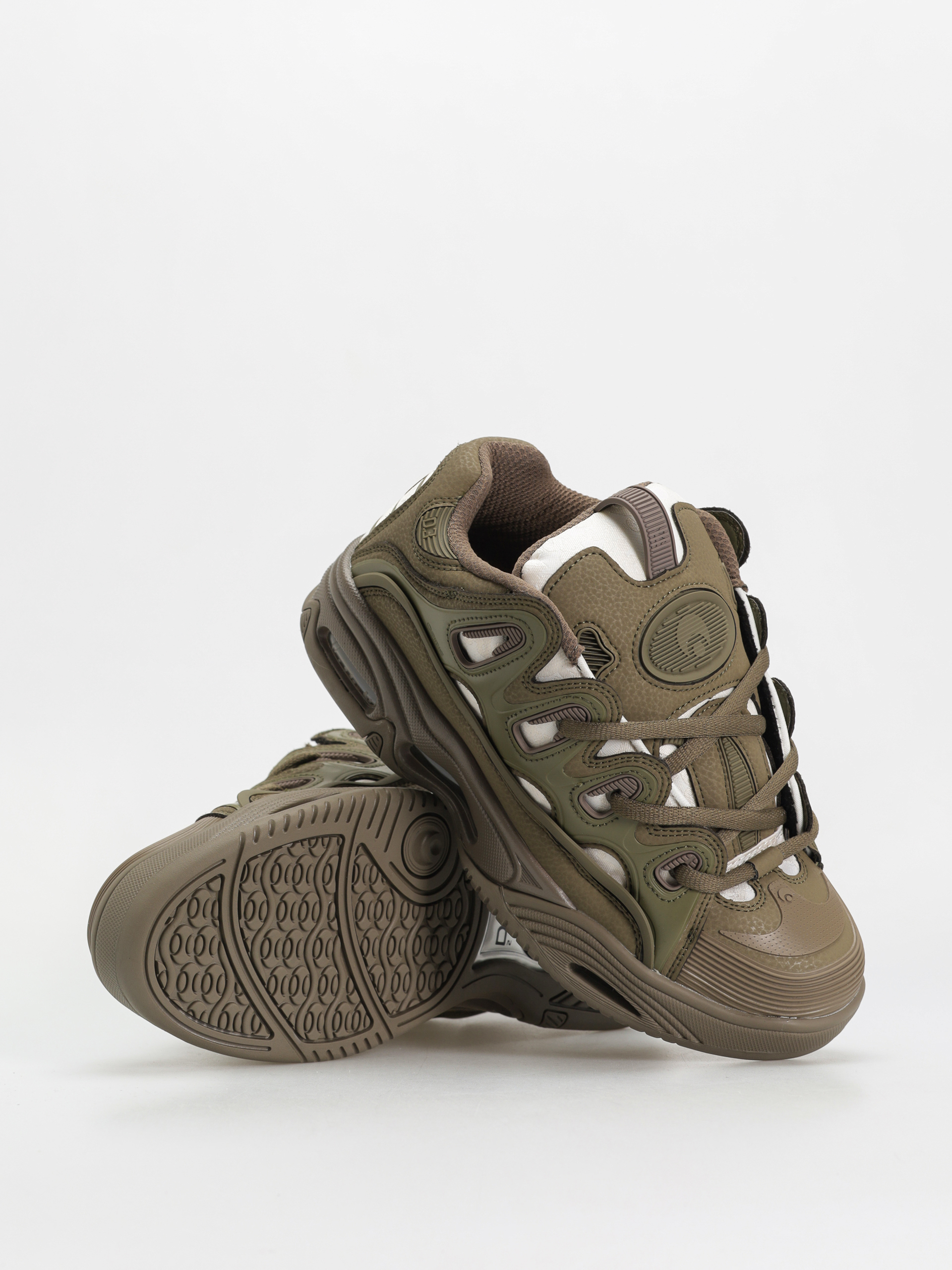 Boty Osiris D3 2001 (olive/white)