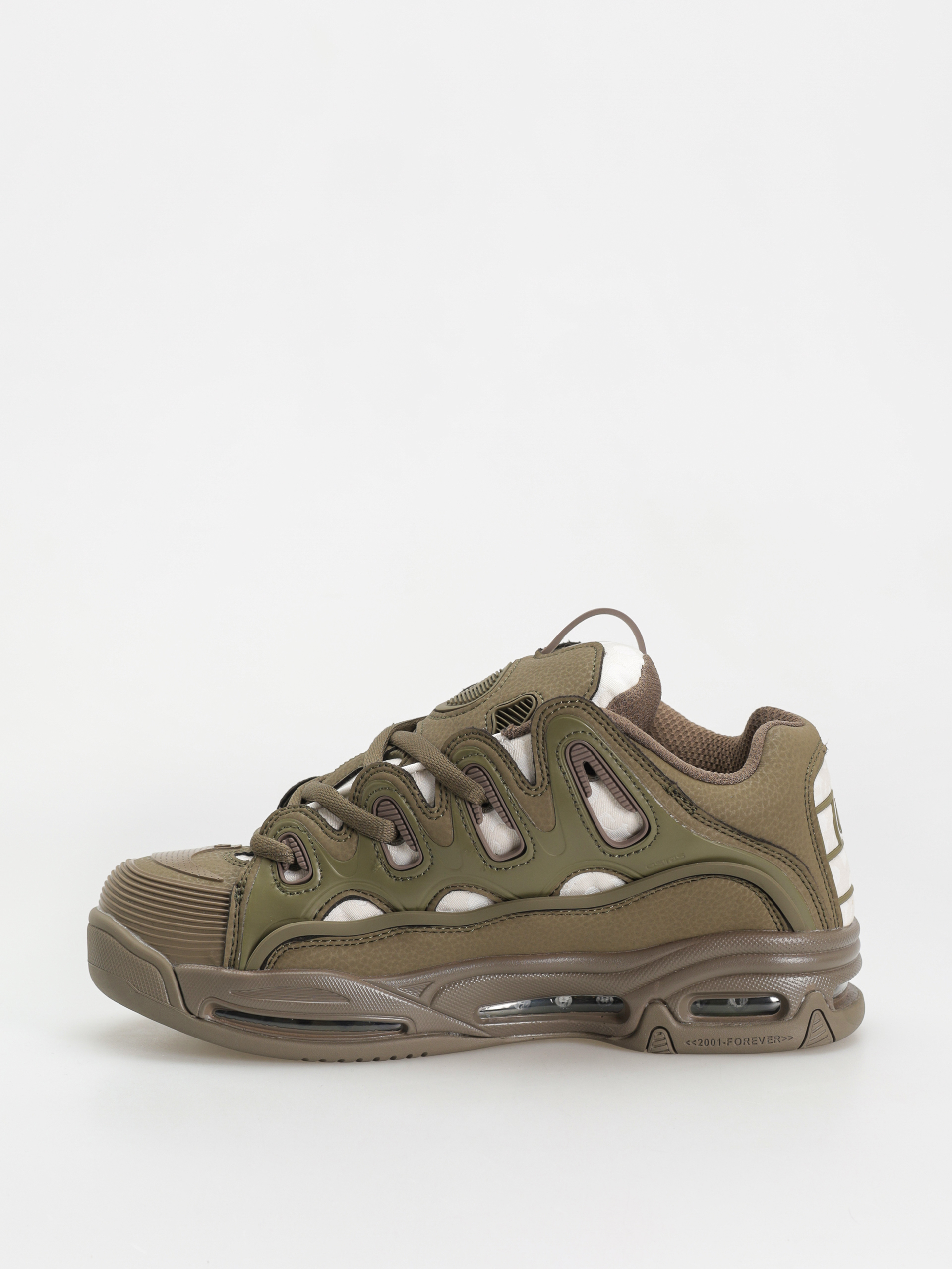 Boty Osiris D3 2001 (olive/white)