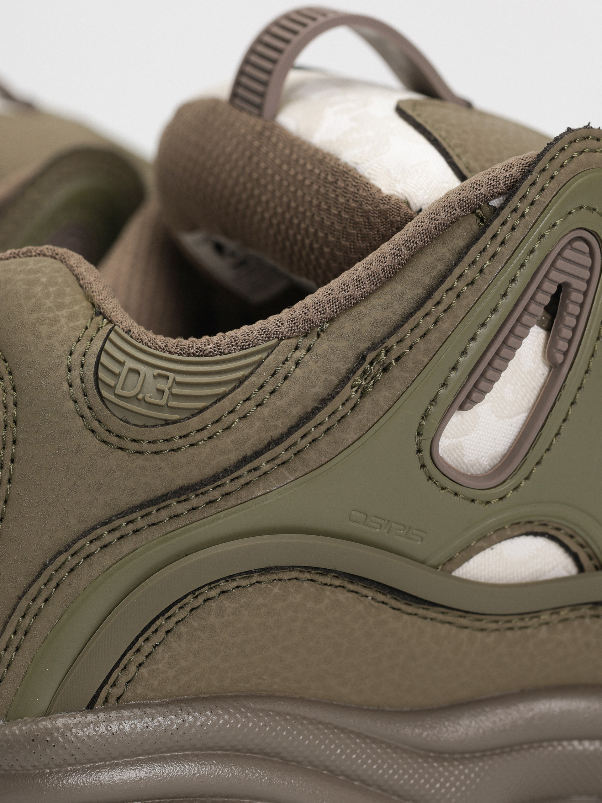 Boty Osiris D3 2001 (olive/white)