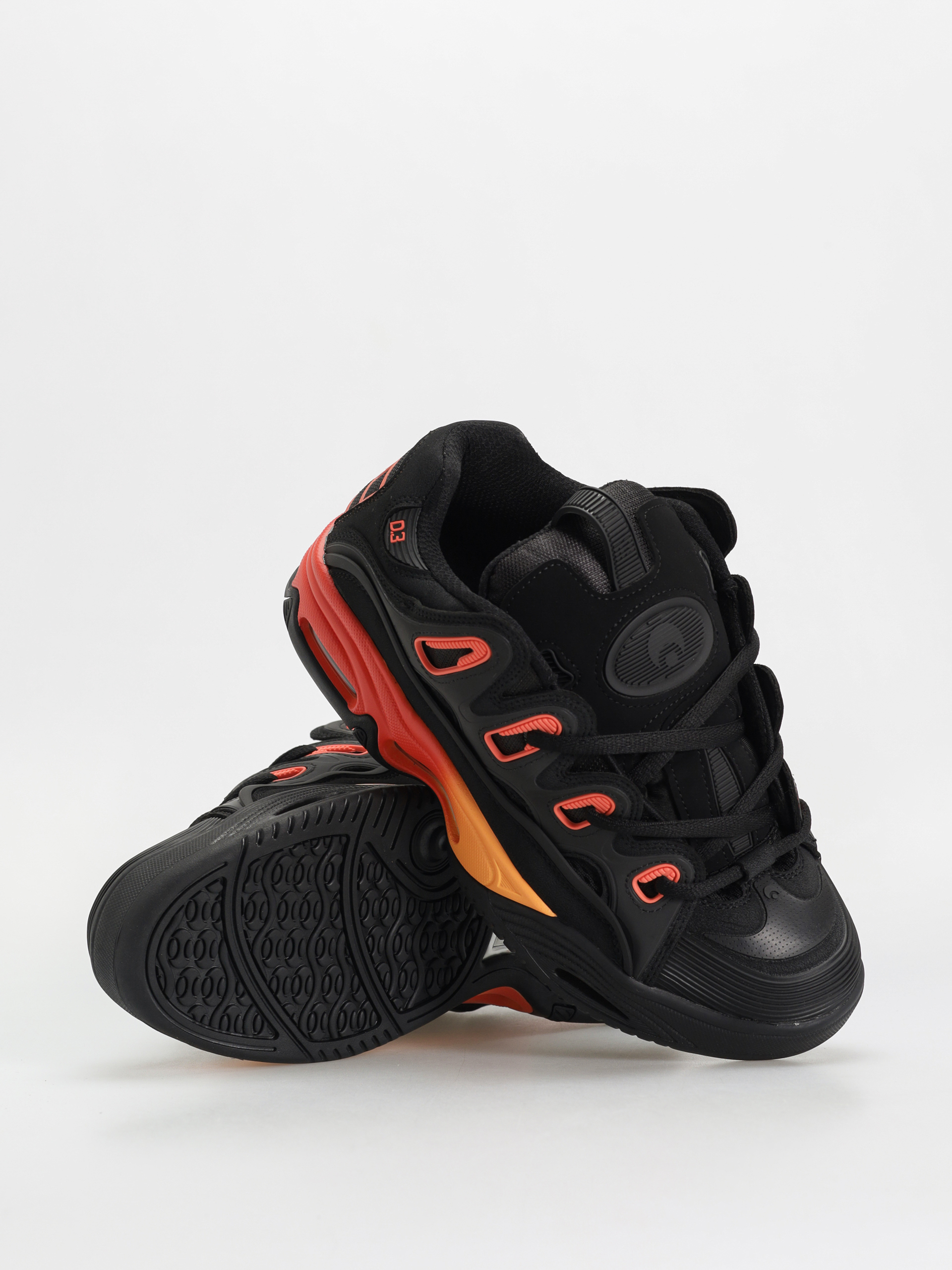 Boty Osiris D3 2001 (black/orange/black)