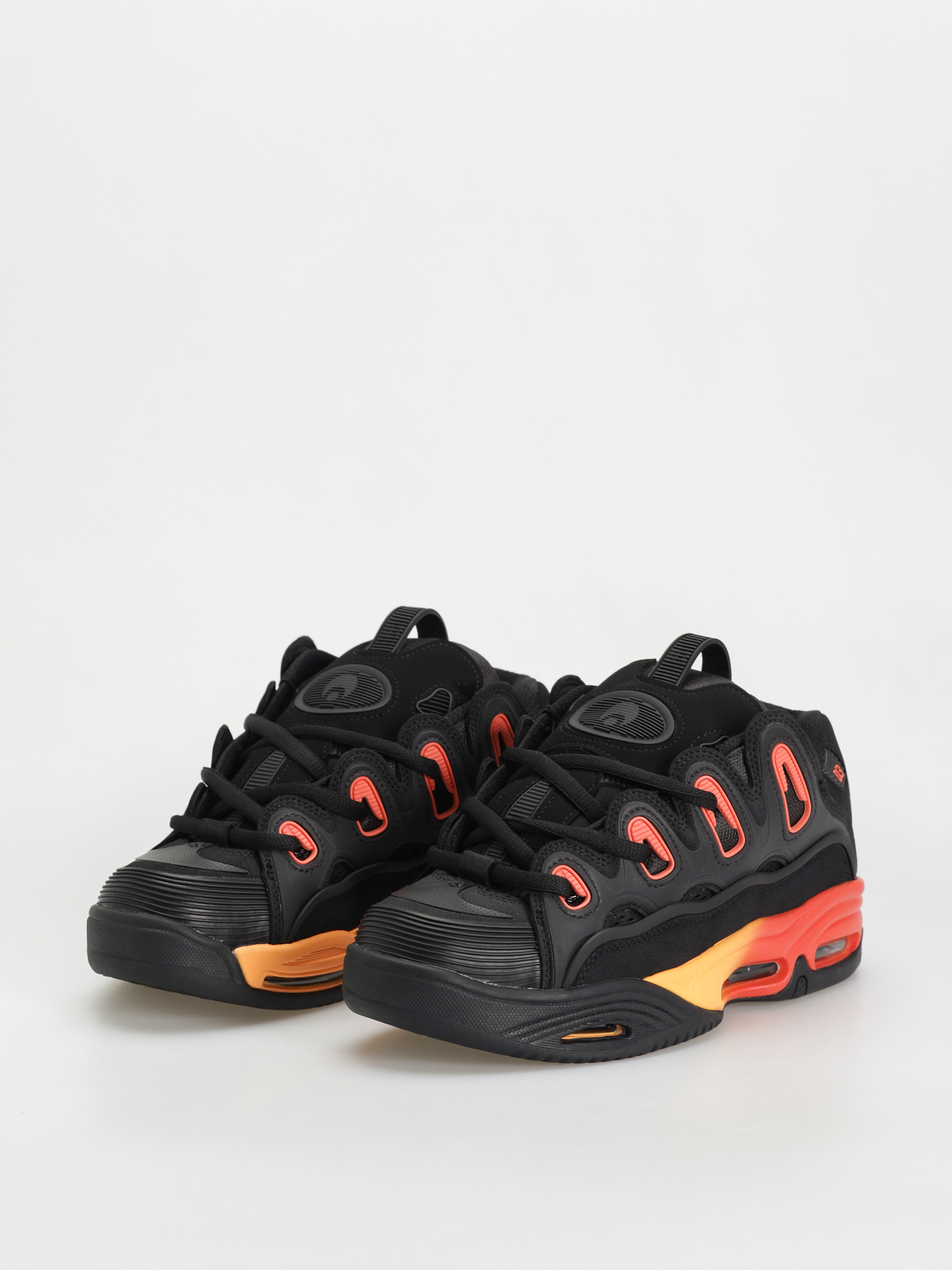 Boty Osiris D3 2001 (black/orange/black)