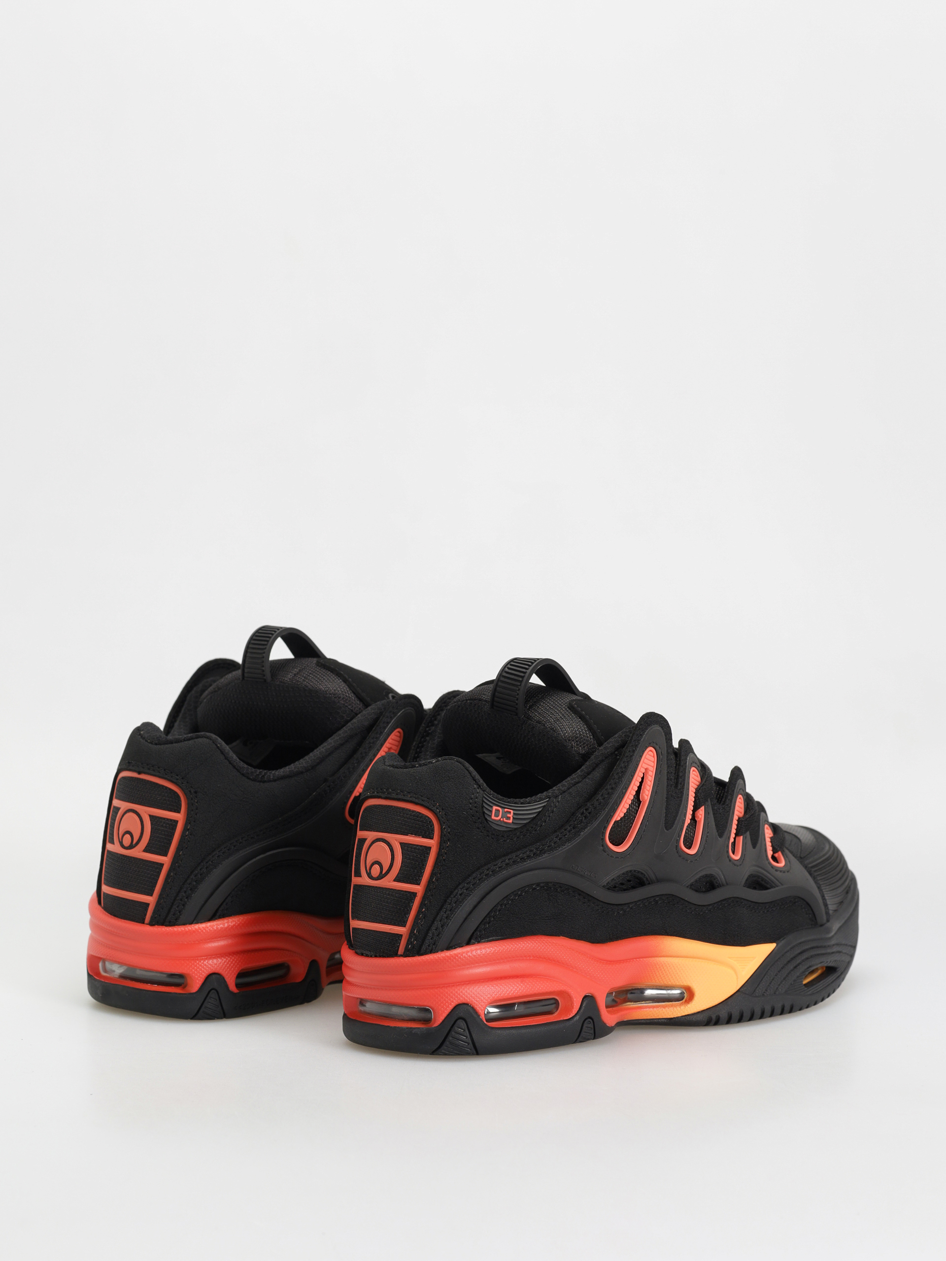 Boty Osiris D3 2001 (black/orange/black)