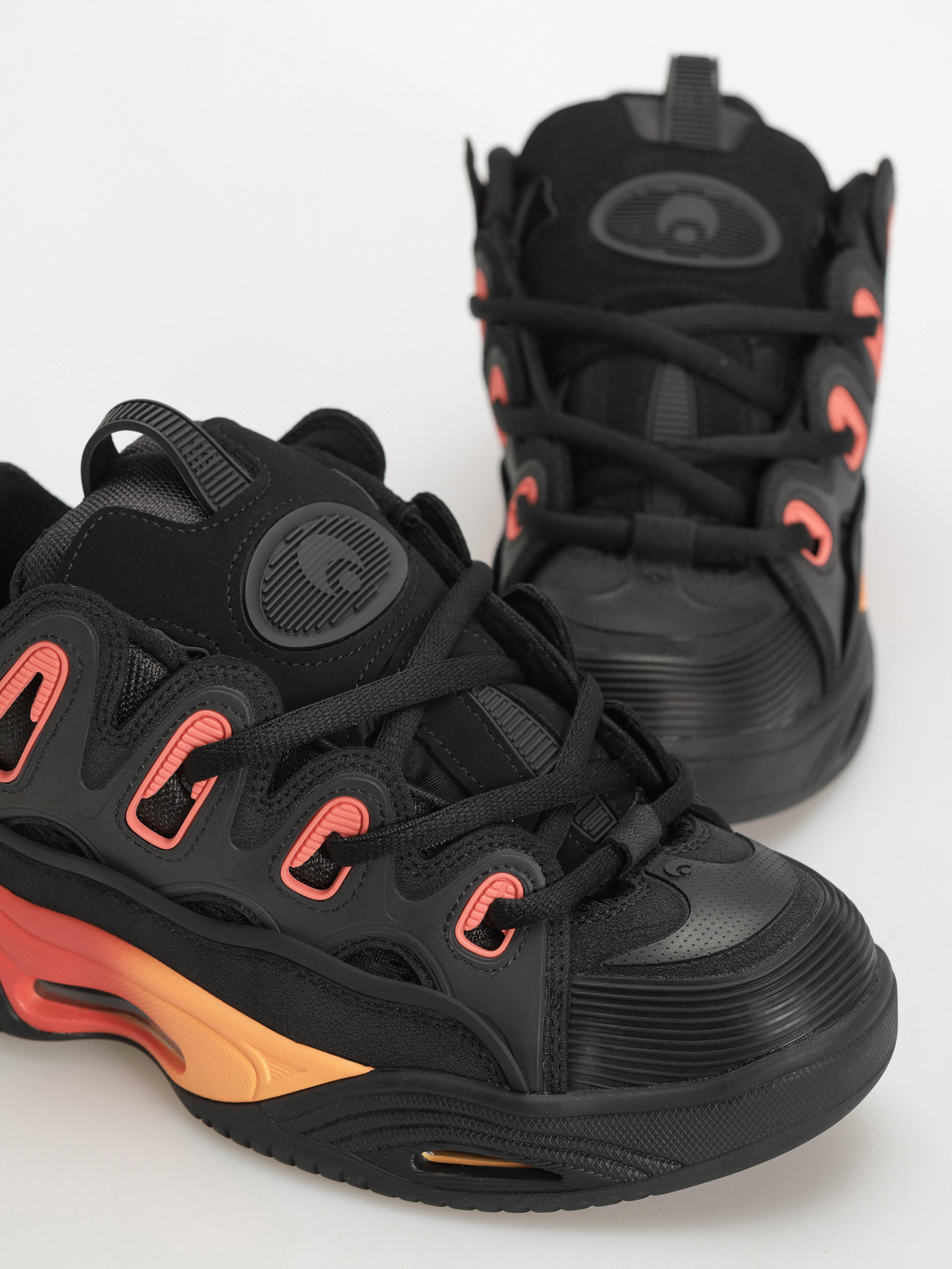 Boty Osiris D3 2001 (black/orange/black)