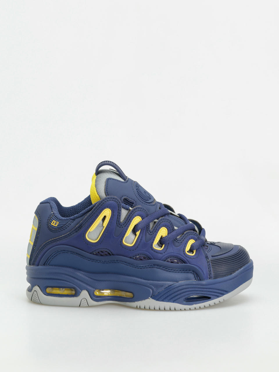 Boty Osiris D3 2001 (cadet blue/yellow)