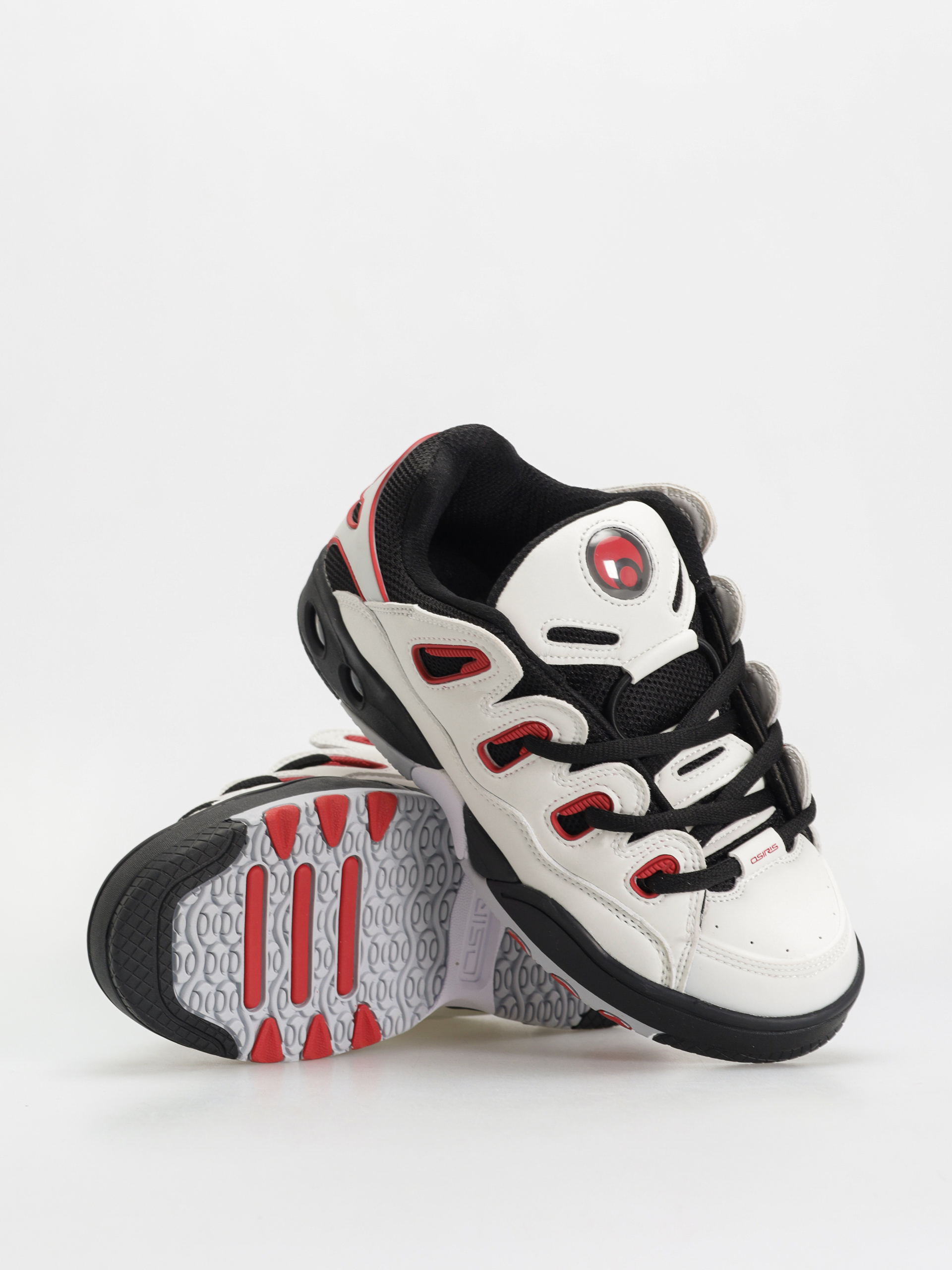 Boty Osiris D3 OG (black/white/red)