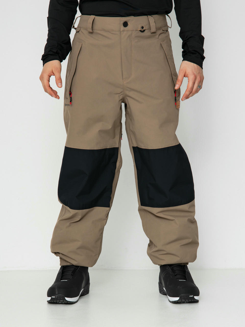 Pánské Snowboardové kalhoty  Volcom Longo Gore Tex (chestnut brown)