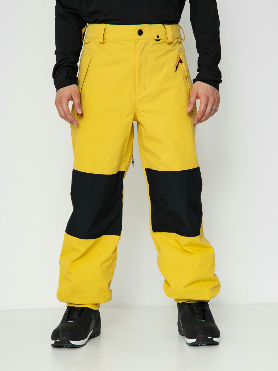 Pánské Snowboardové kalhoty  Volcom Longo Gore Tex (dark yellow)