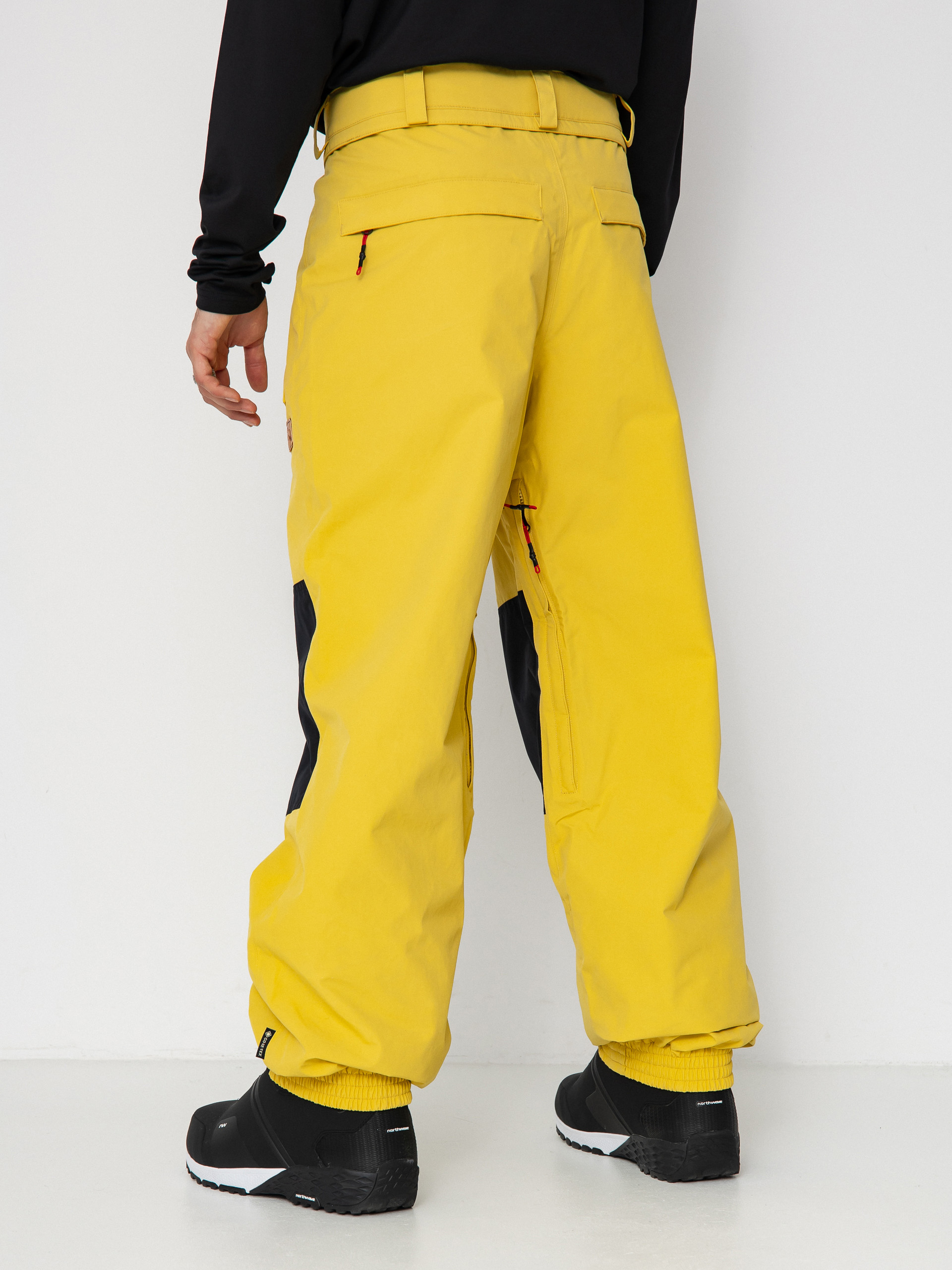 Pánské Snowboardové kalhoty  Volcom Longo Gore Tex (dark yellow)