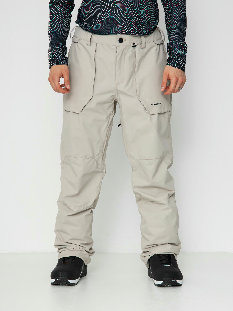 Pánské Snowboardové kalhoty  Volcom Roan (stone)