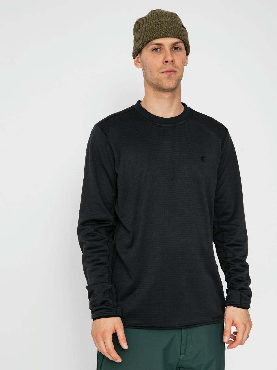 Termomikina  Volcom Gridlock Crew (black)