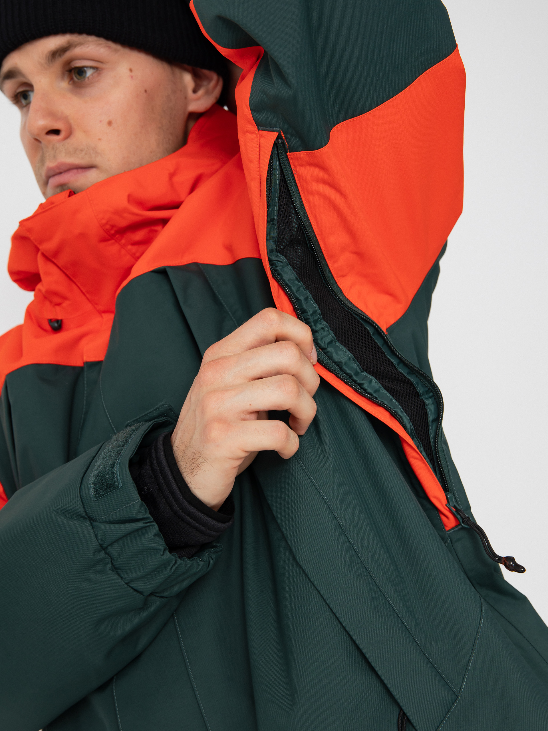 Pánská Snowboardová bunda Vans Mte Hellbound (fiesta/green gables)