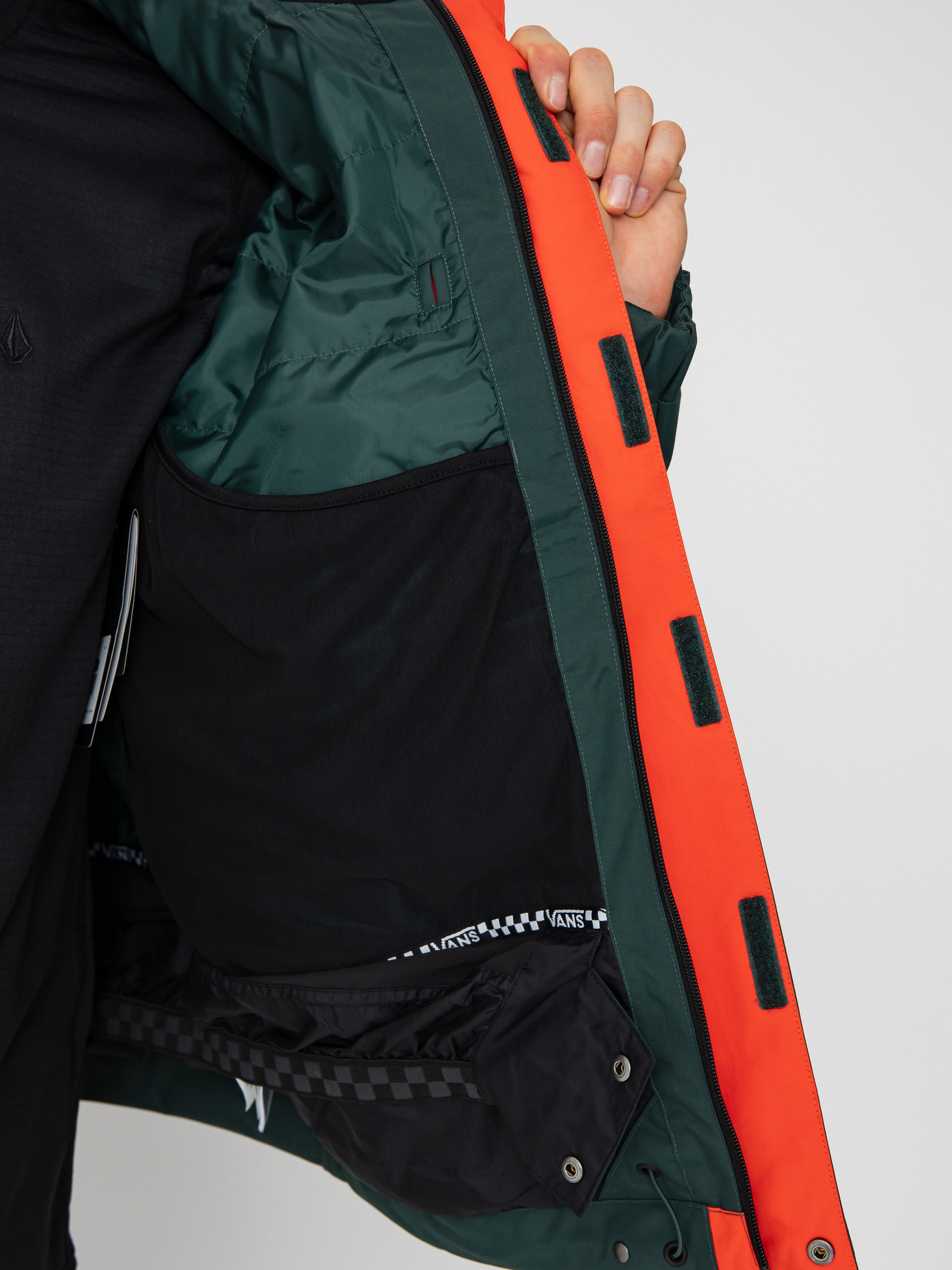 Pánská Snowboardová bunda Vans Mte Hellbound (fiesta/green gables)