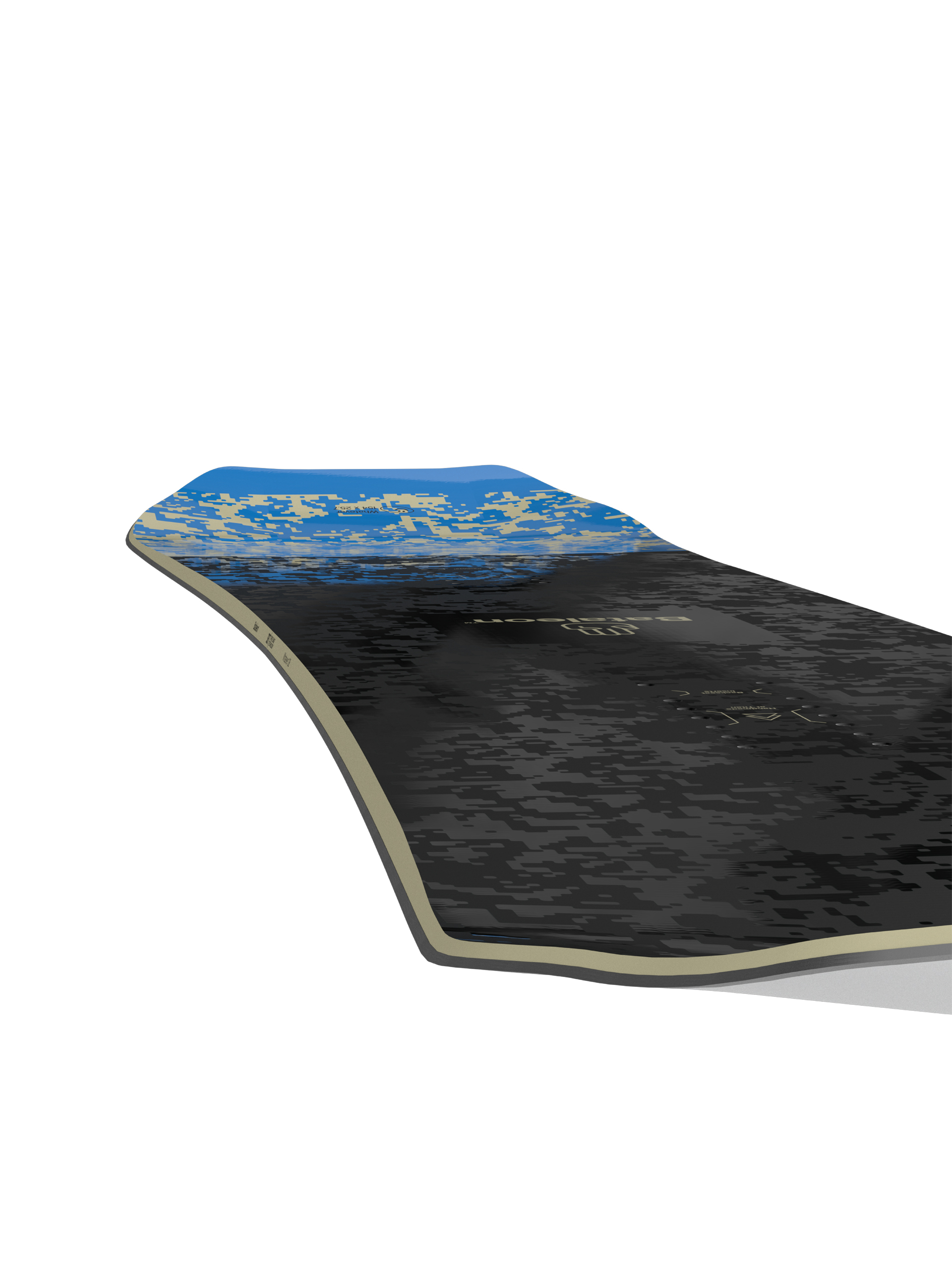 Pánská Snowboard Bataleon Whatever (black/white/blue)