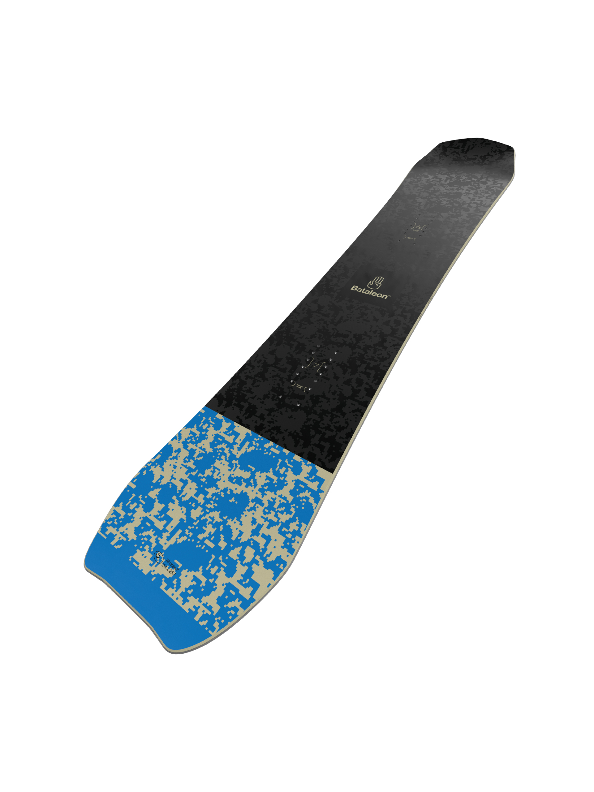 Pánská Snowboard Bataleon Whatever (black/white/blue)
