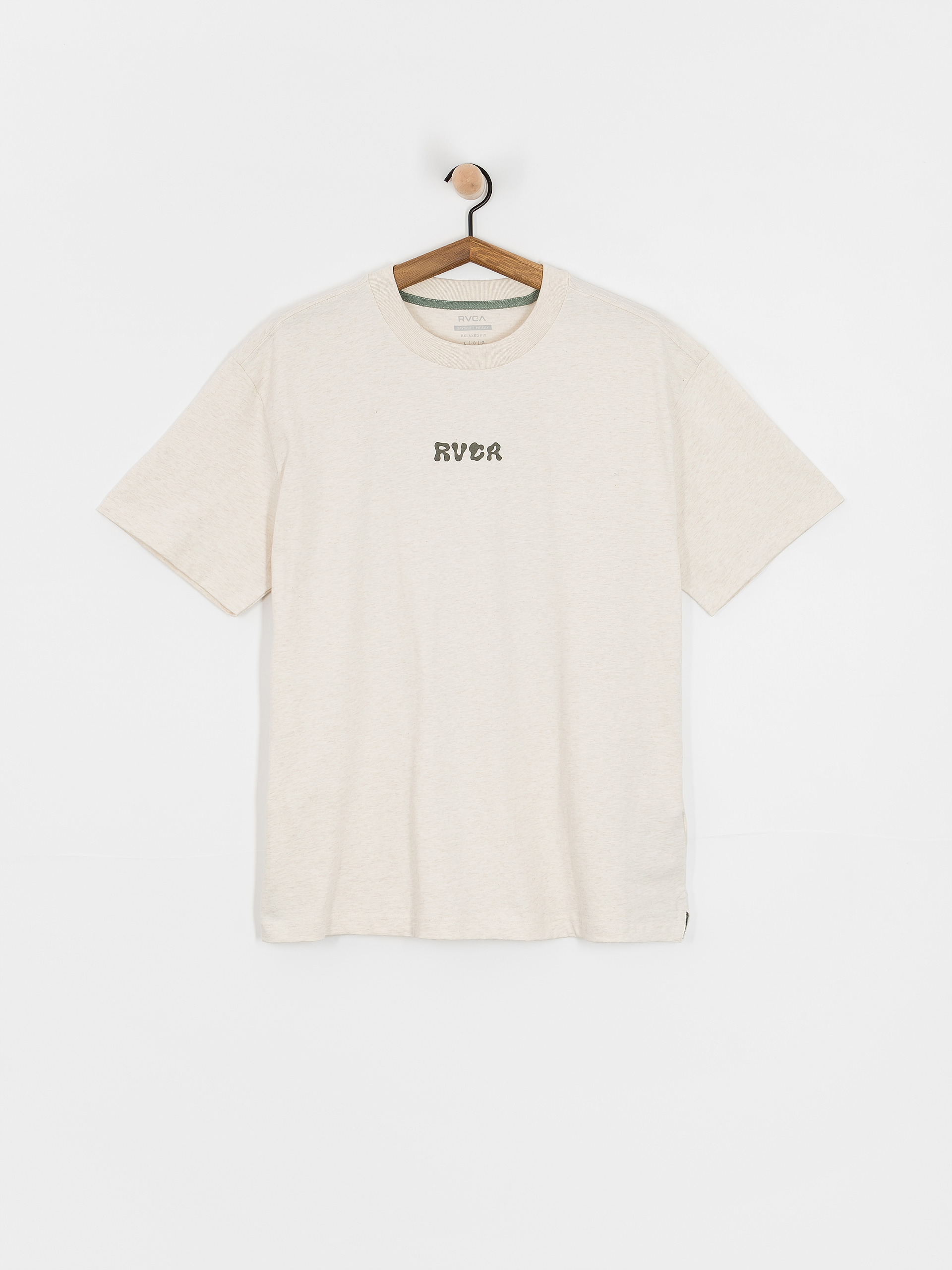 Tričko RVCA Decoshroom (oatmeal heather)