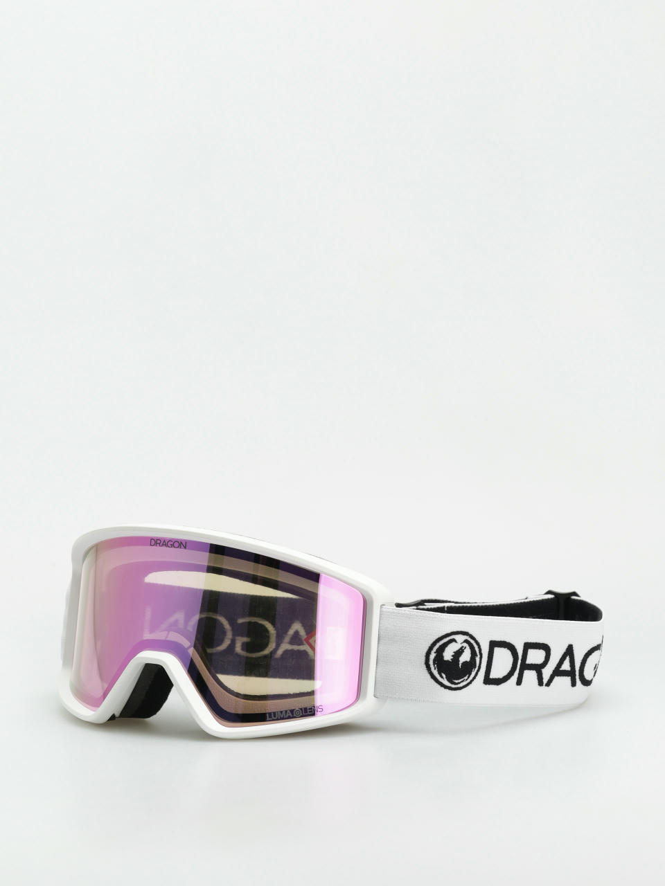 Brýle na snowboard Dragon DXT OTG (white/lumalens pink ion)