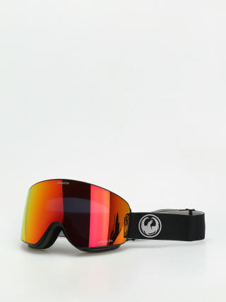 Brýle na snowboard Dragon PXV (nouveaublack/lumalens red ion+lumalens light rose)