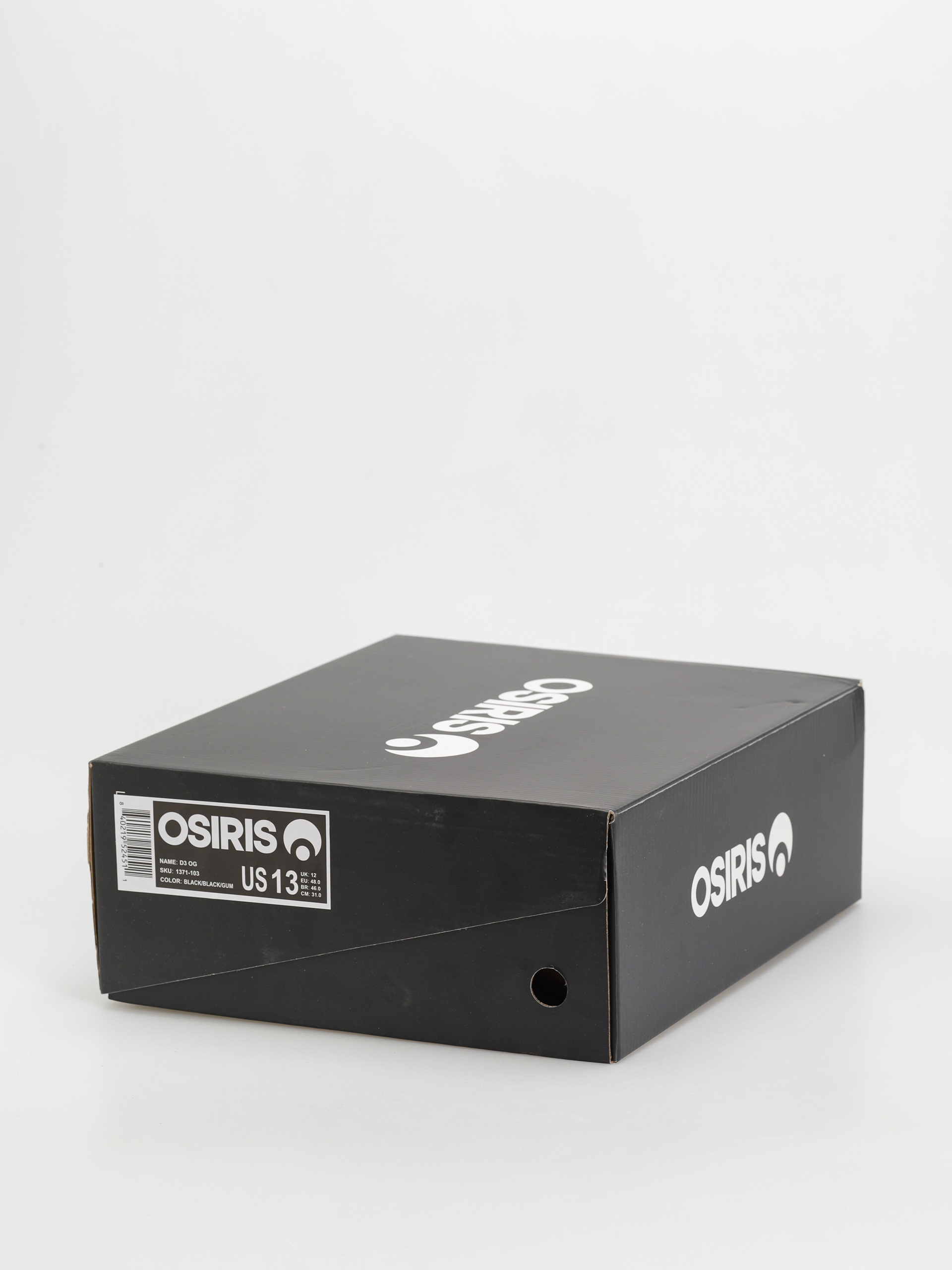 Boty Osiris D3 OG (black/black/gum)