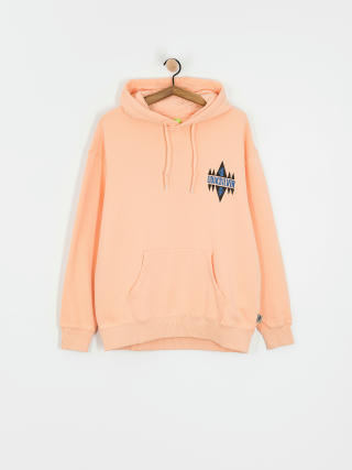 Mikina s kapucí Quiksilver Good Hope Lake HD (peach parfait)