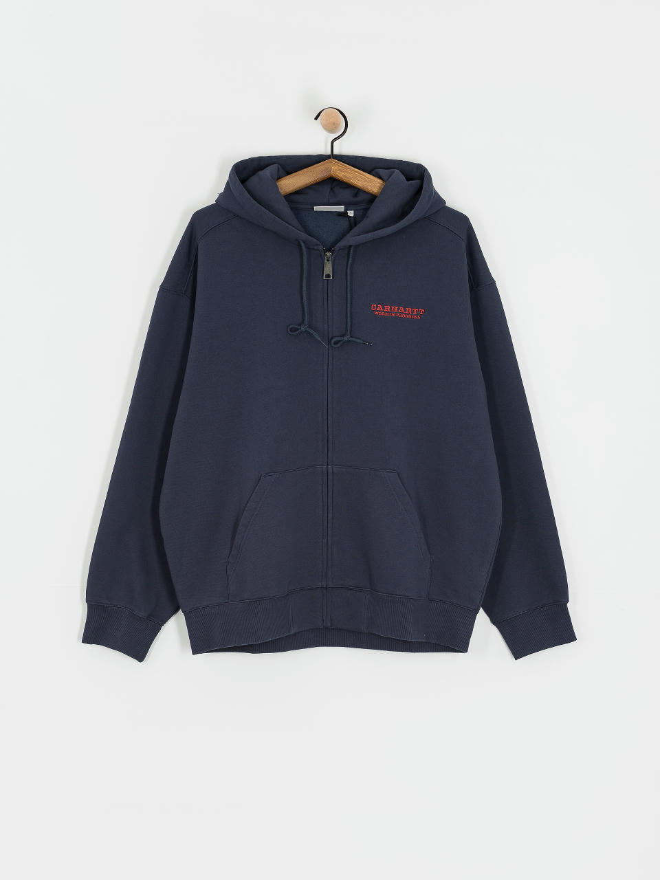 Mikina s kapucí Carhartt WIP Runaway ZHD (blue/vermillion)