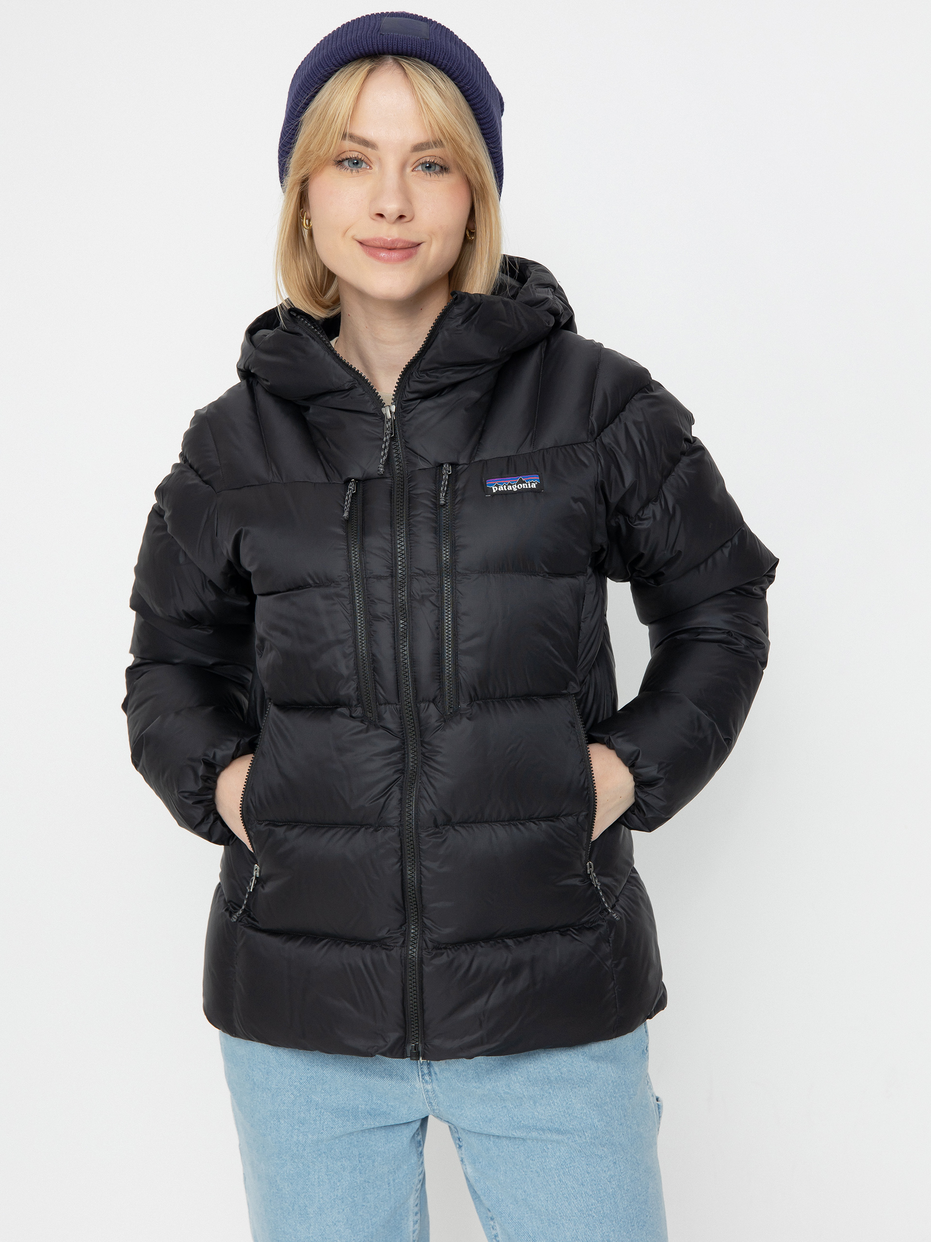 Bunda Patagonia Fitz Roy Down HD Wmn (black)