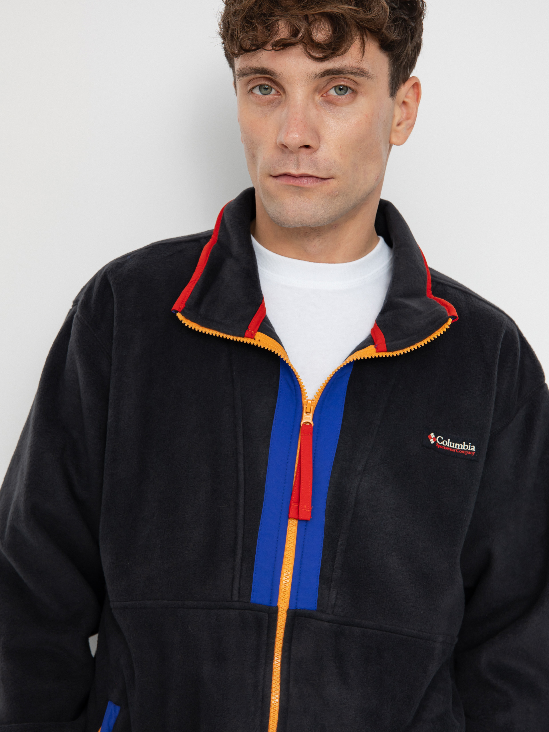 Pánský Fleecová mikina Columbia Backbowl II Full Zip (black)