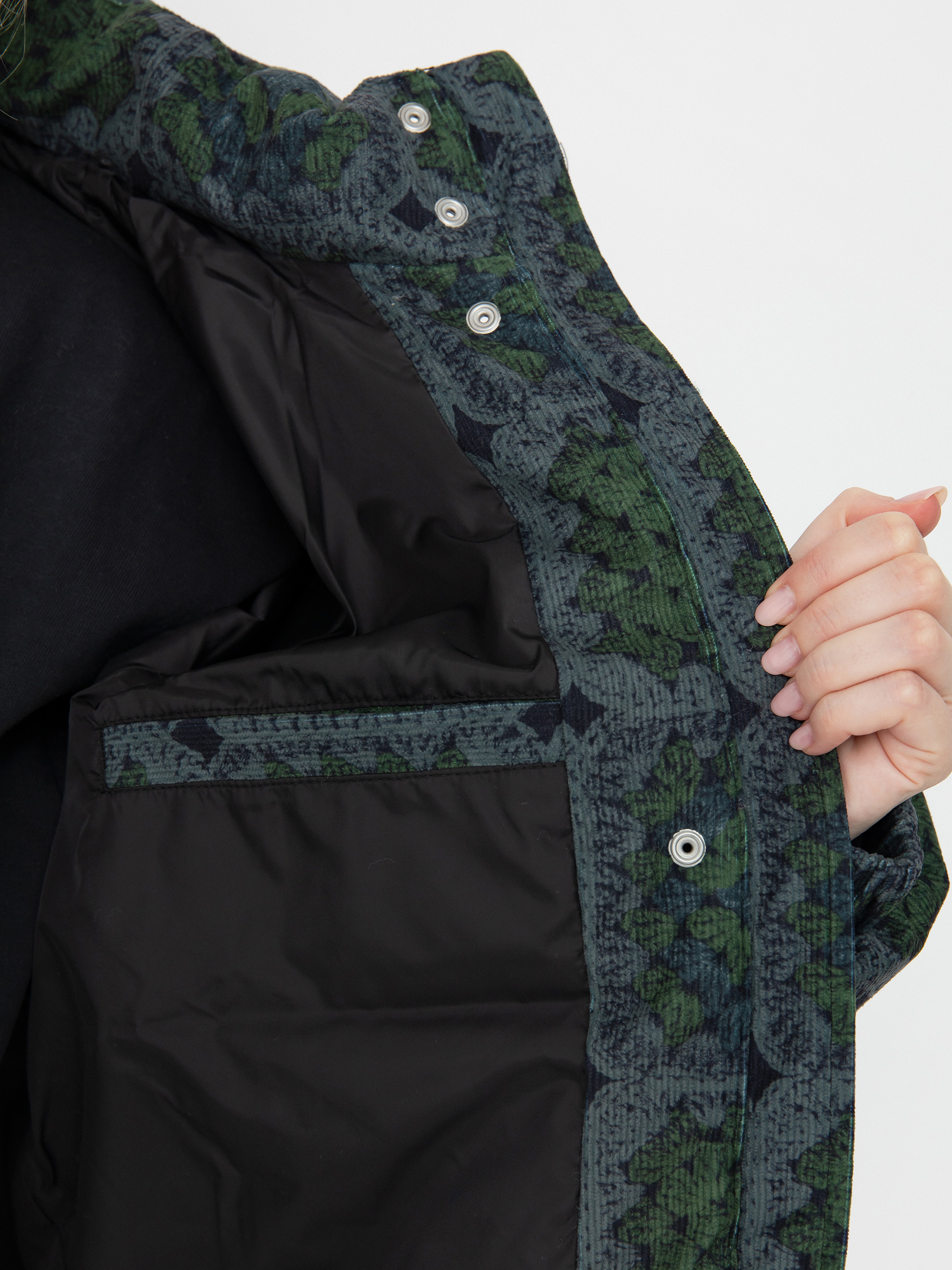 Bunda OBEY Tappi Puffer Wmn (olive multi)