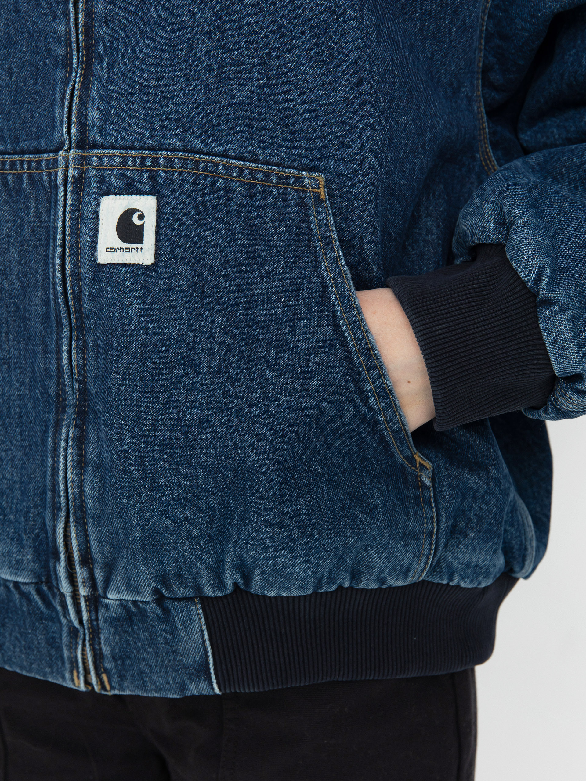 Bunda Carhartt WIP OG Active Wmn (blue stone washed)