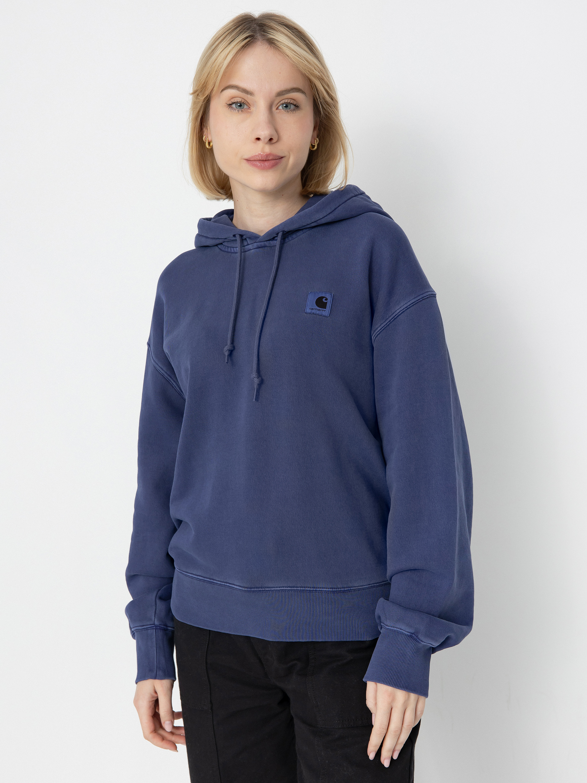 Mikina s kapucu00ed Carhartt WIP Nelson HD Wmn (aura)