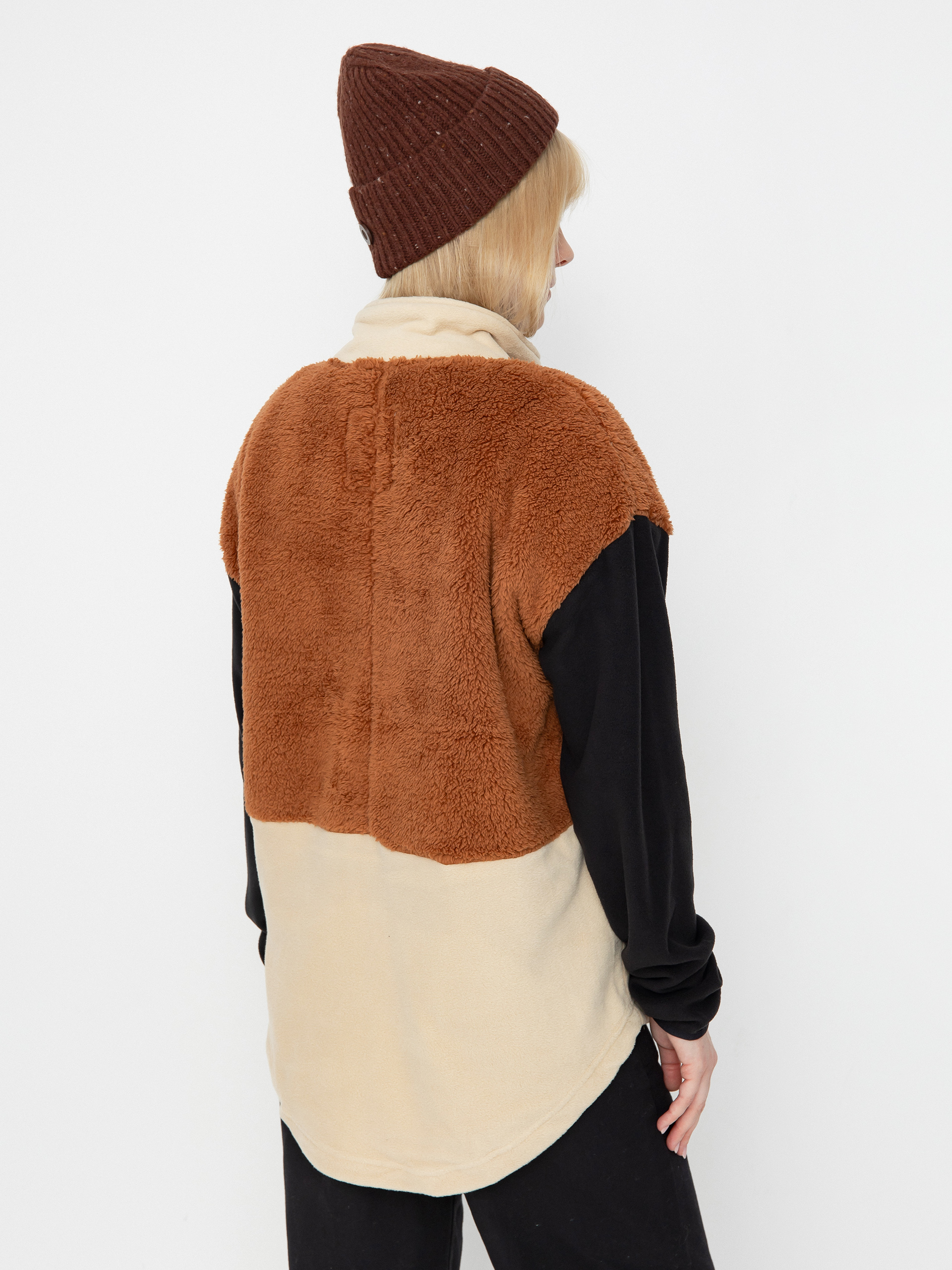 Pánský Fleecová mikina Kavu Timber Lane (earth mix)