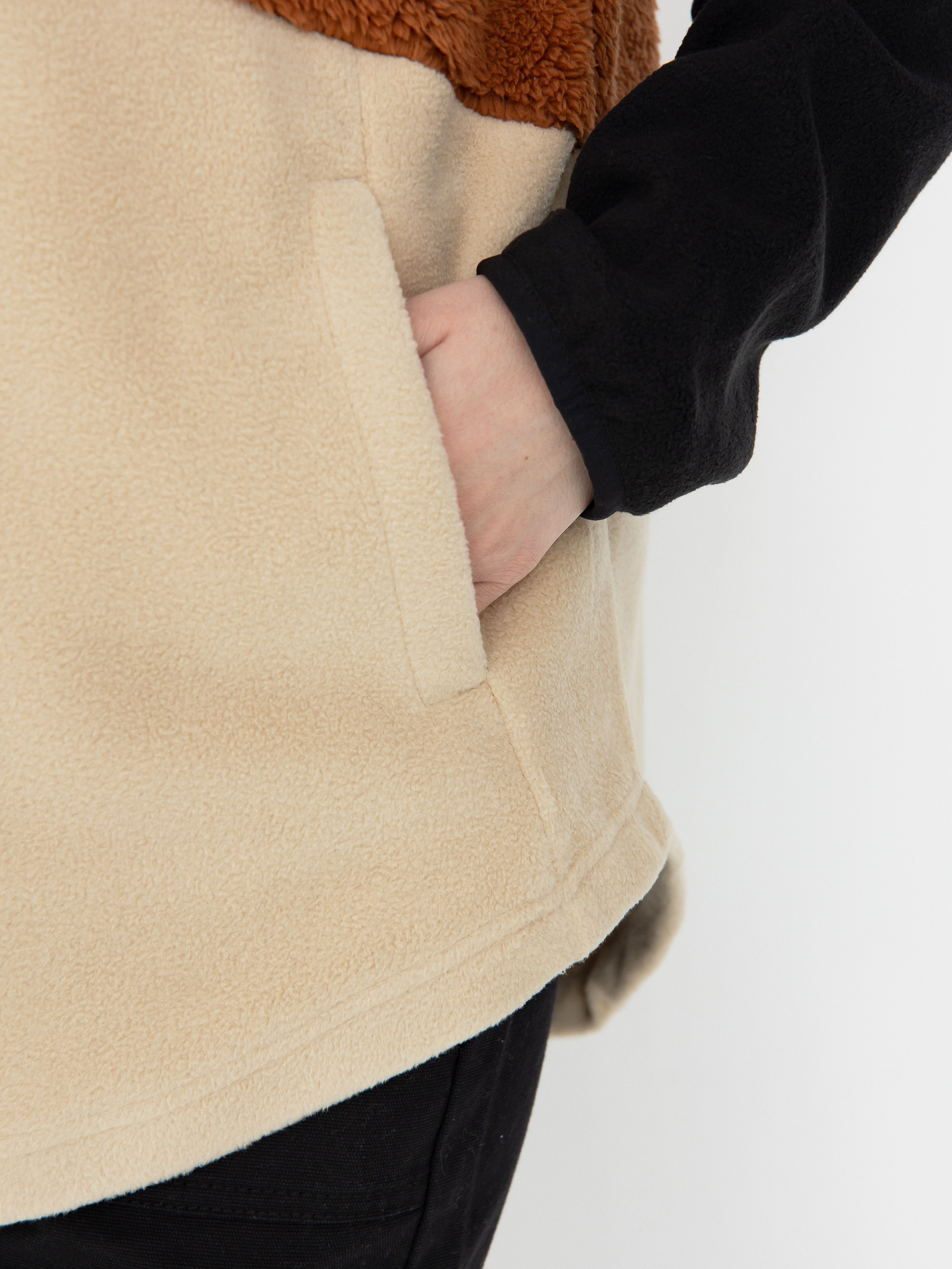 Pánský Fleecová mikina Kavu Timber Lane (earth mix)