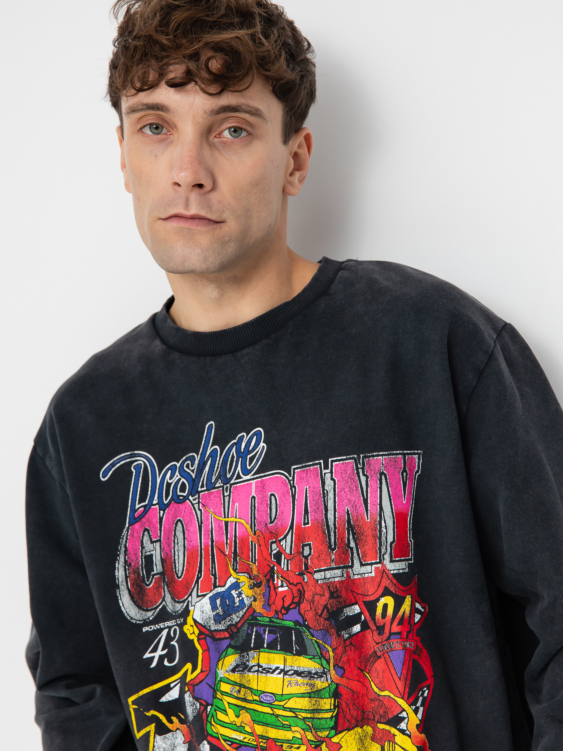 Mikina DC Throwback 94 (black acid)