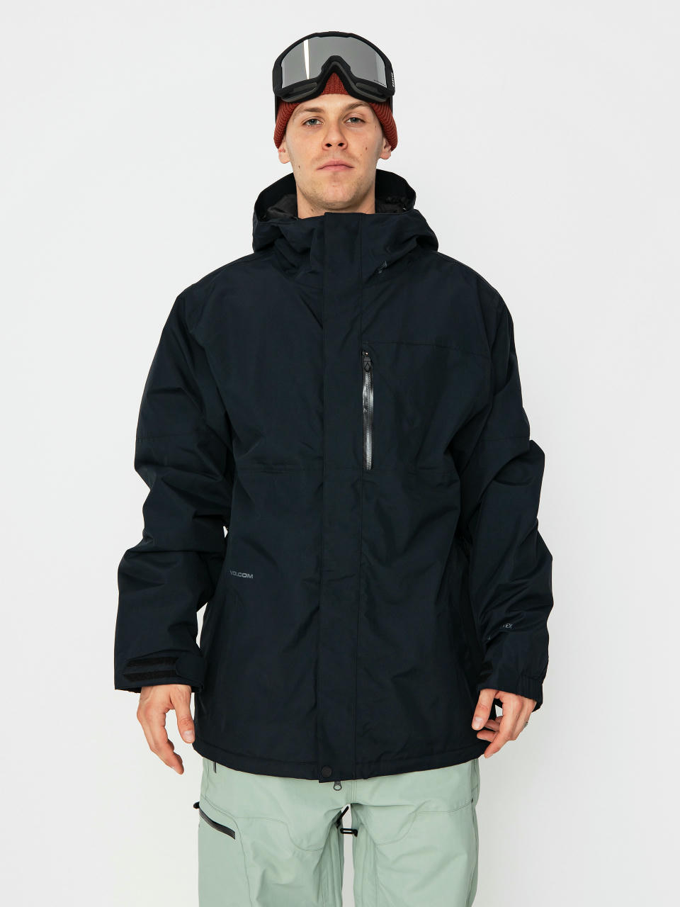 Pánská Snowboardová bunda Volcom L Ins Gore Tex (black)