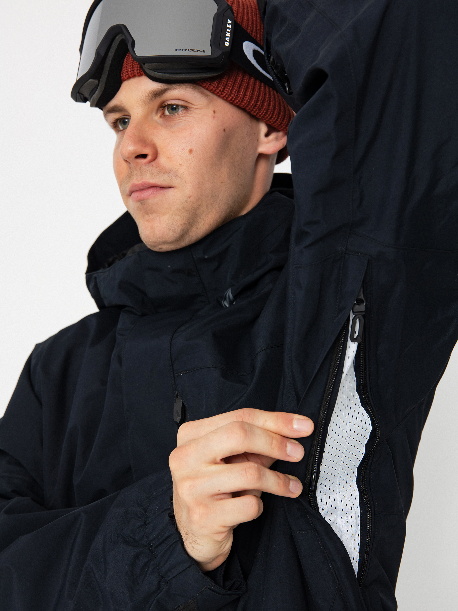 Pánská Snowboardová bunda Volcom L Ins Gore Tex (black)