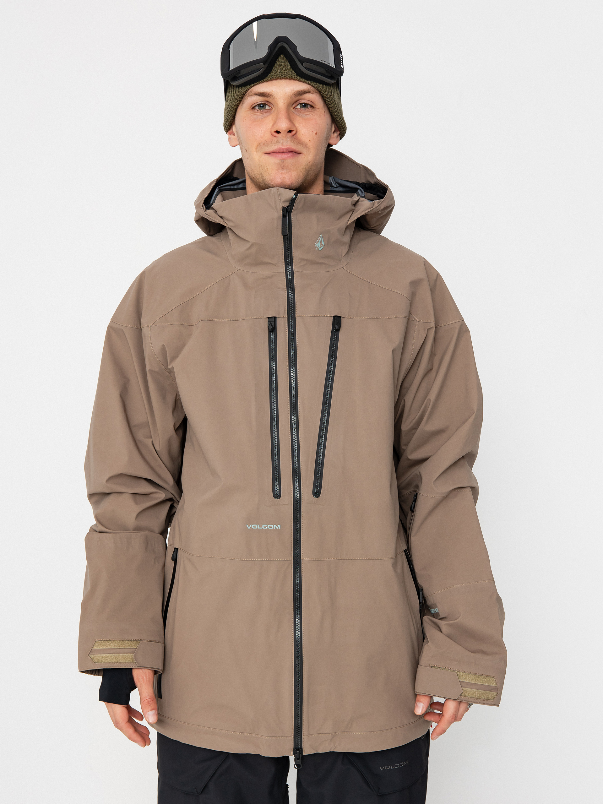 Pánská Snowboardová bunda Volcom Guch Stretch Gore (chestnut brown)