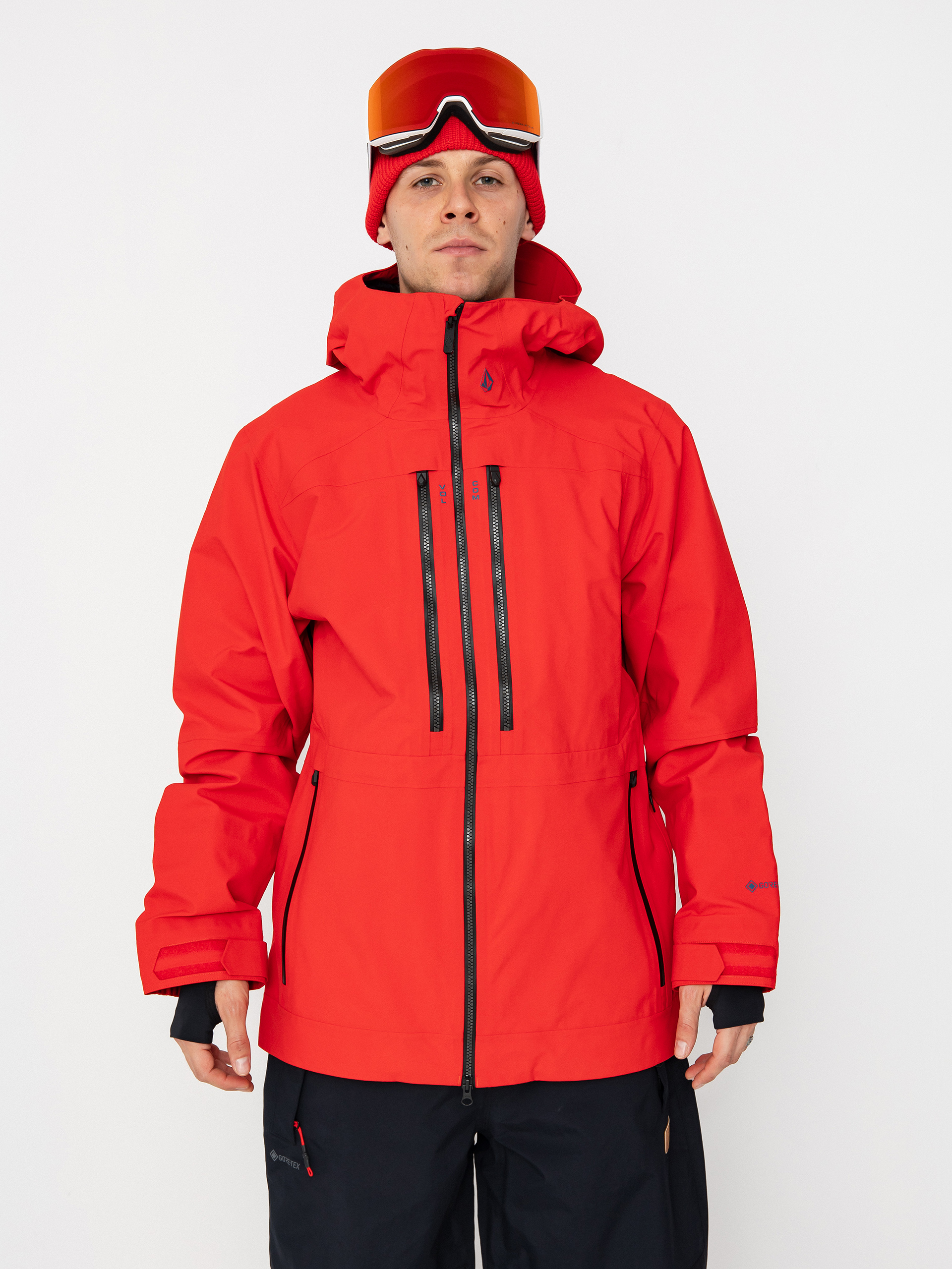 Pánská Snowboardová bunda Volcom Guide Gore Tex (crimson)