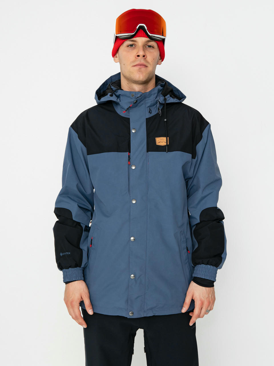 Pánská Snowboardová bunda Volcom Longo Gore Tex (indigo)