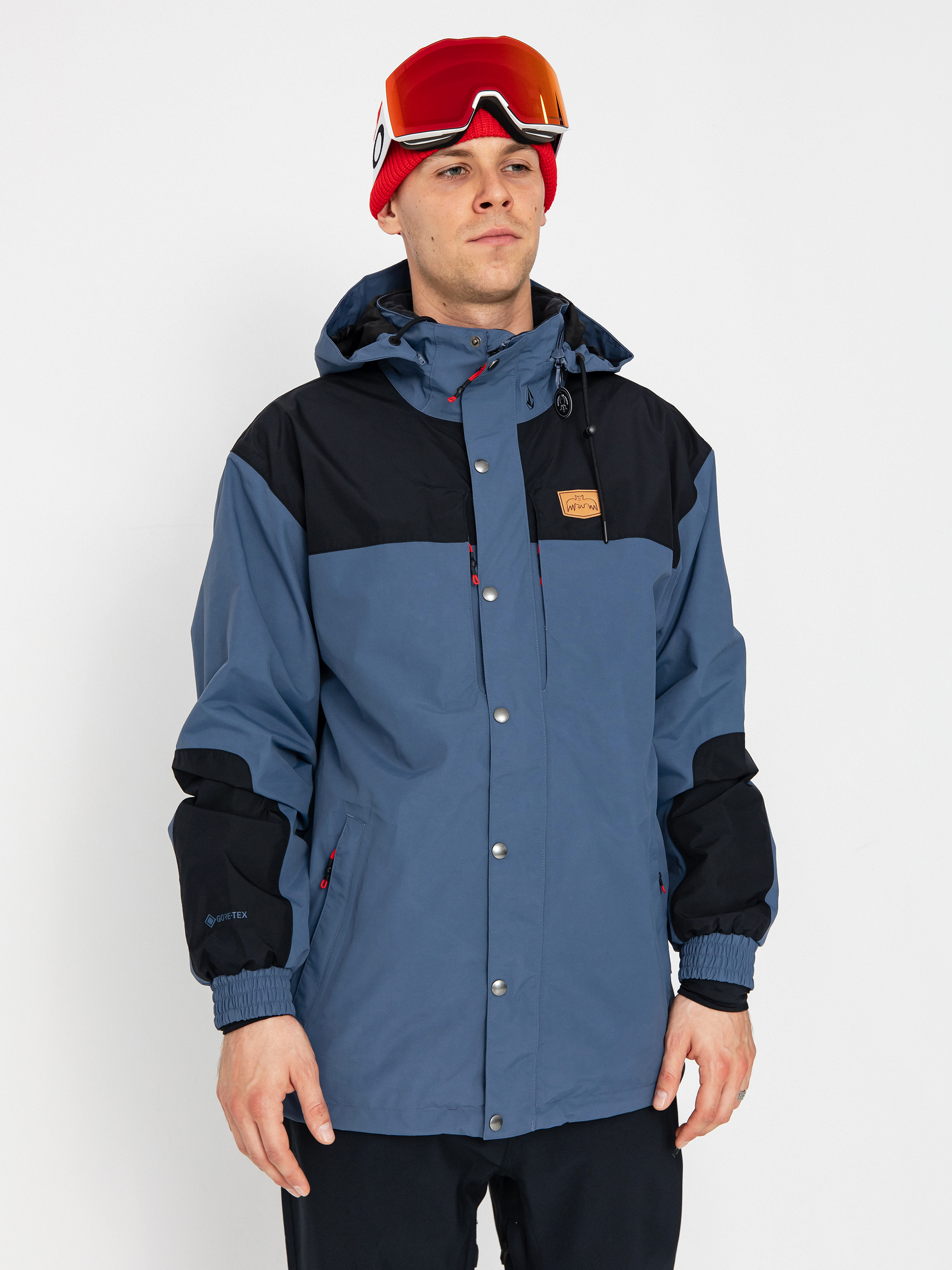 Pánská Snowboardová bunda Volcom Longo Gore Tex (indigo)