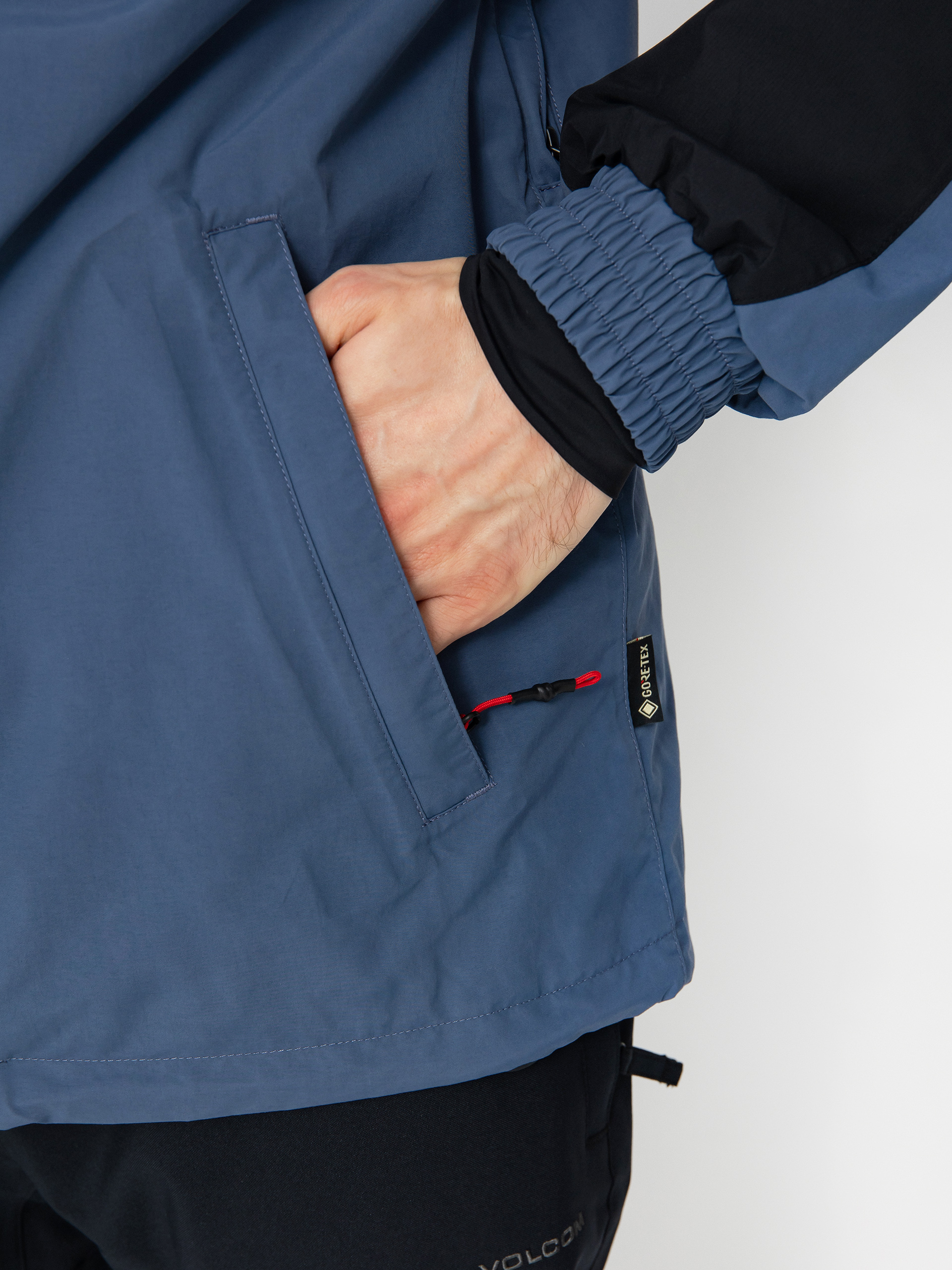 Pánská Snowboardová bunda Volcom Longo Gore Tex (indigo)