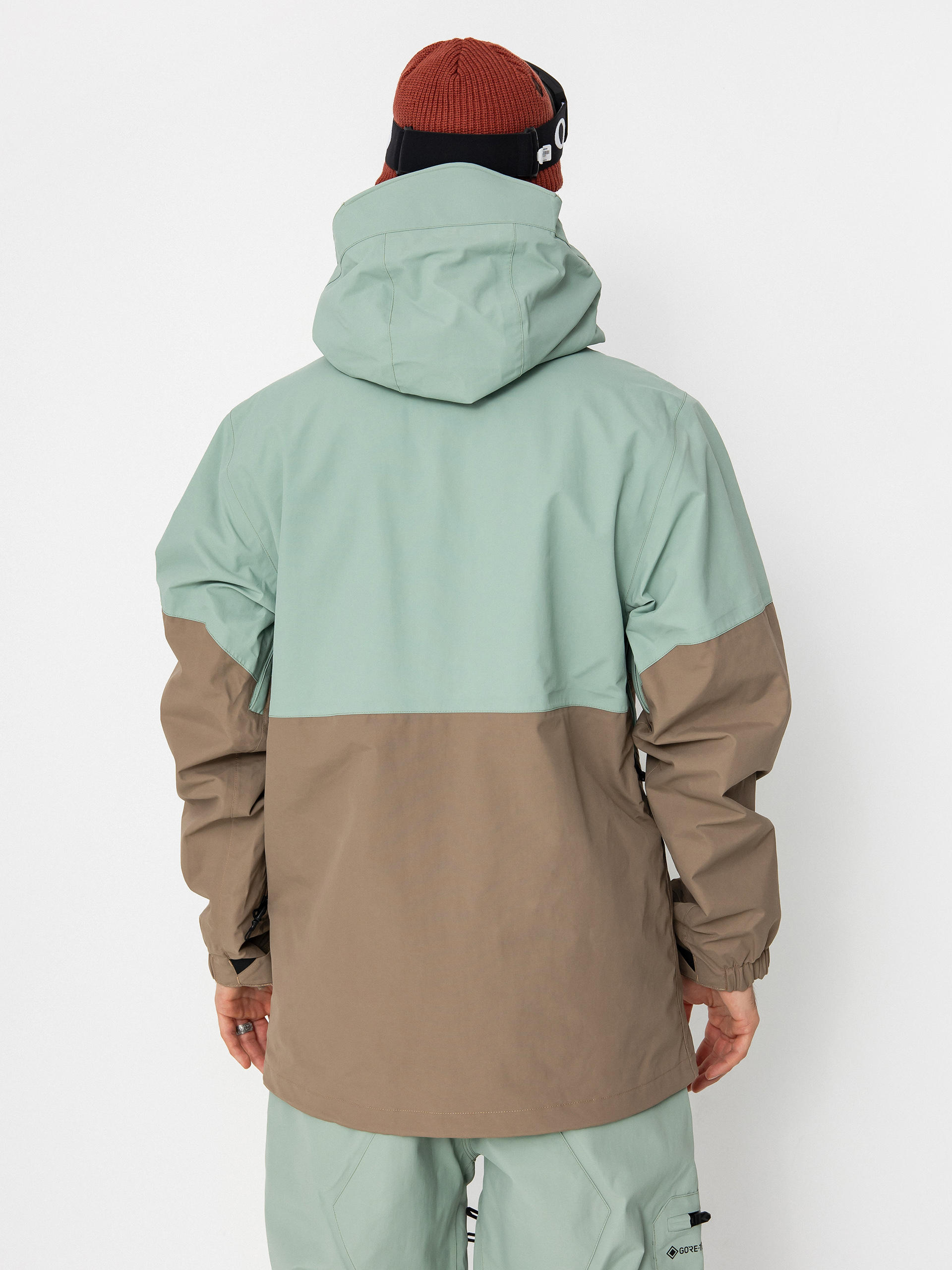 Pánská Snowboardová bunda Volcom L Gore Tex (agave)