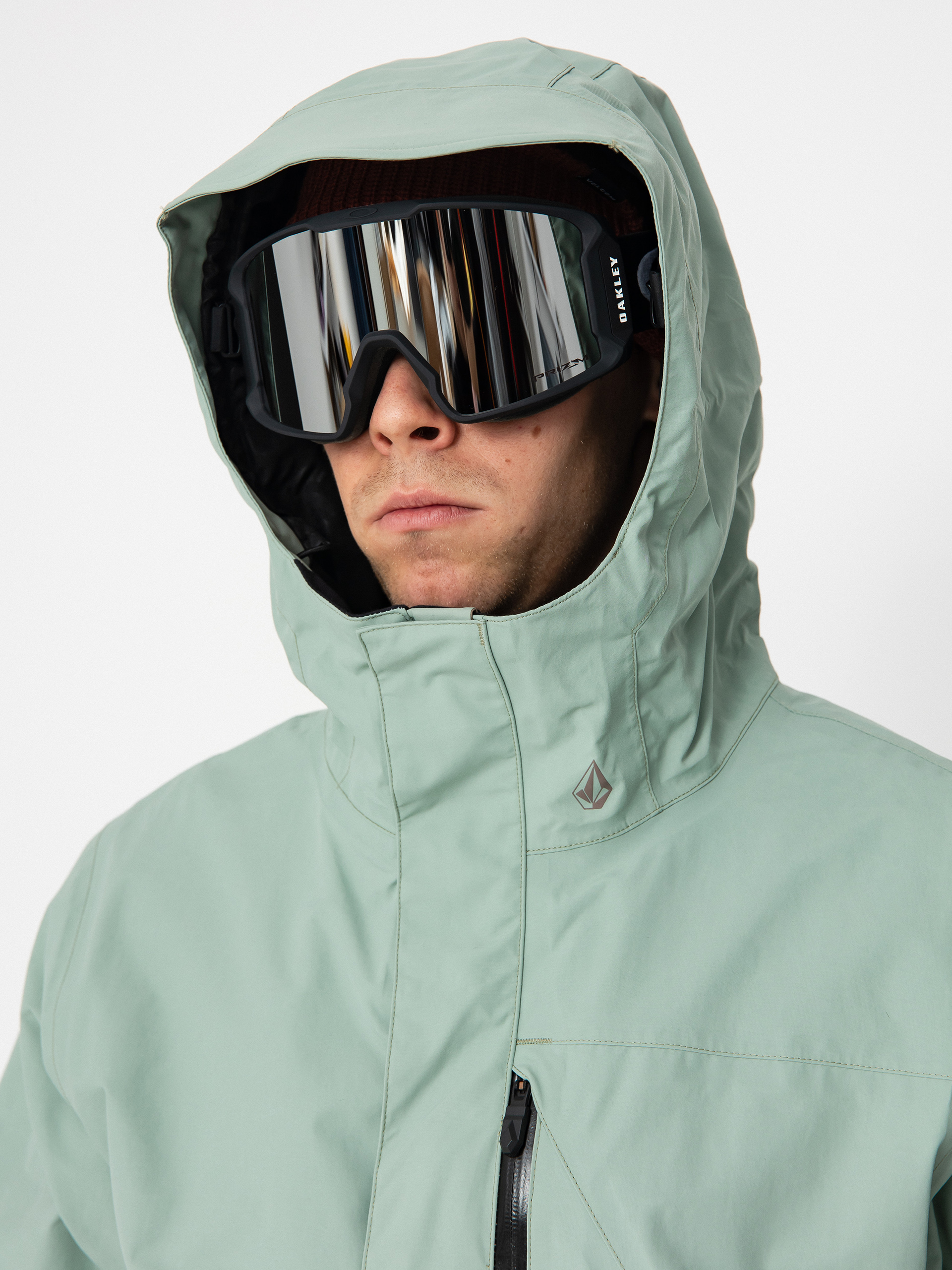 Pánská Snowboardová bunda Volcom L Gore Tex (agave)