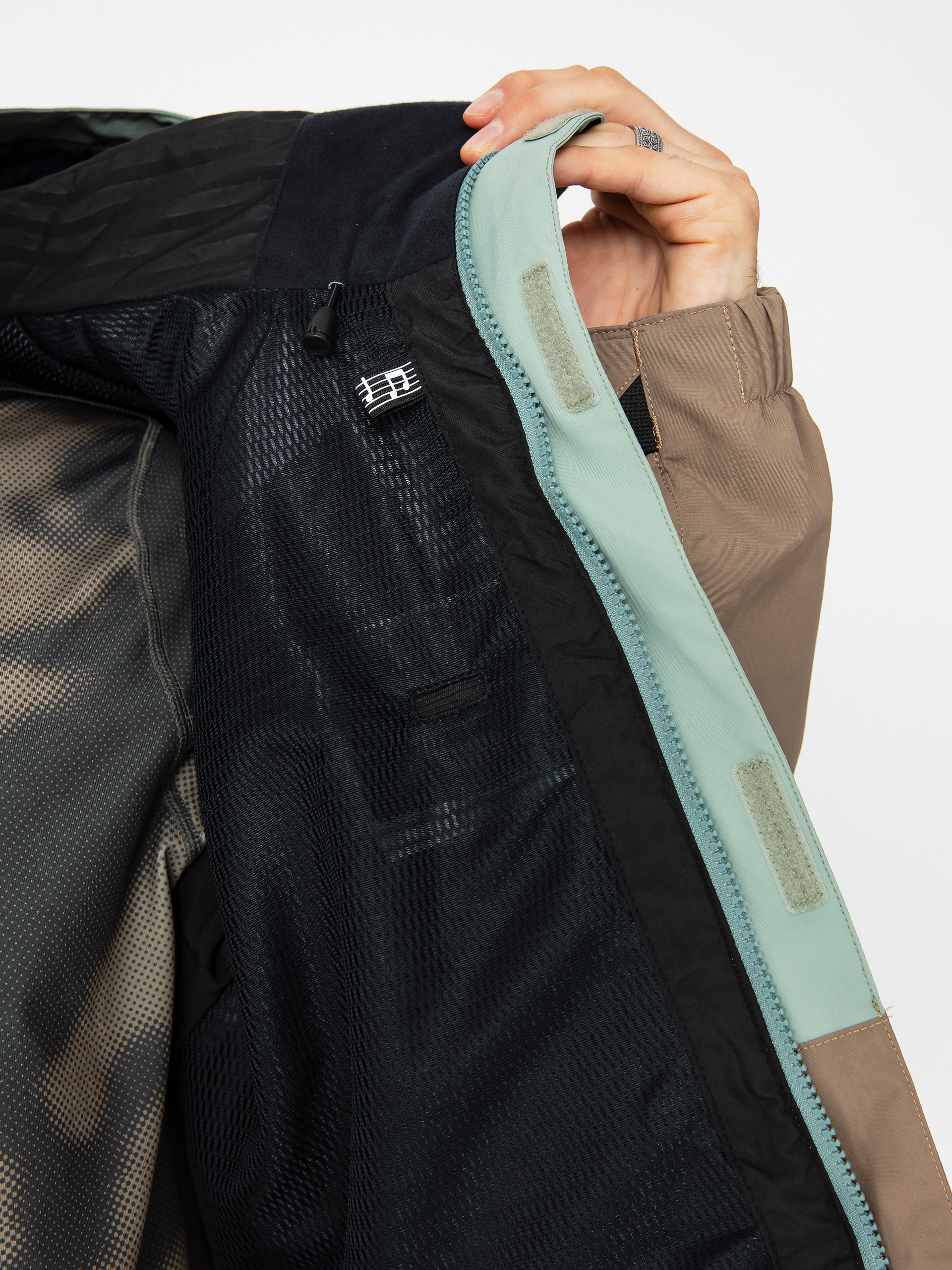 Pánská Snowboardová bunda Volcom L Gore Tex (agave)