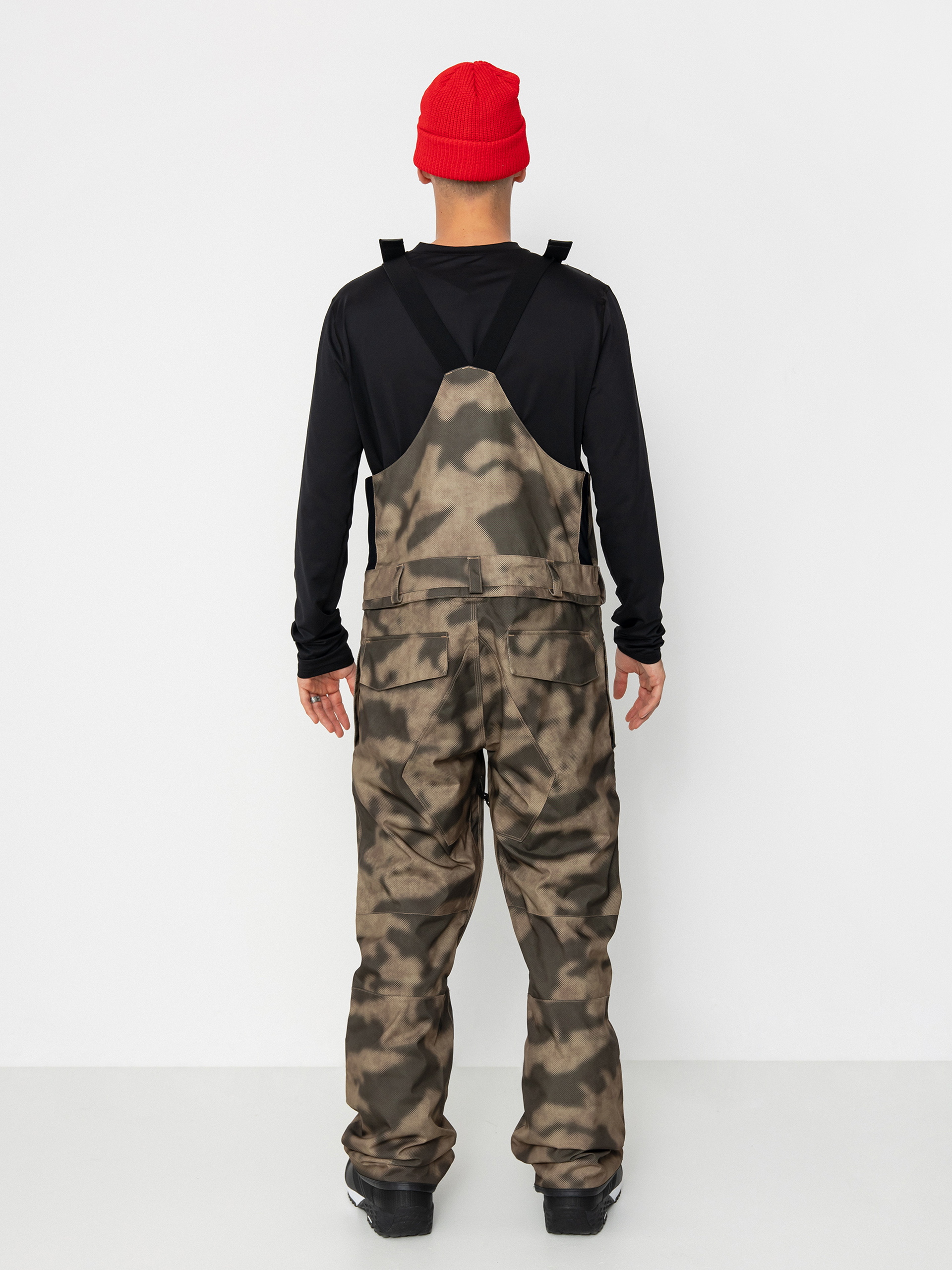 Pánské Snowboardové kalhoty  Volcom Roan Bib Overall (camouflage)