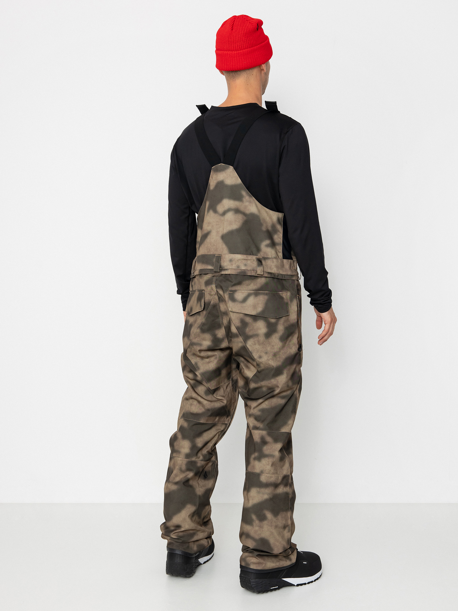 Pánské Snowboardové kalhoty  Volcom Roan Bib Overall (camouflage)
