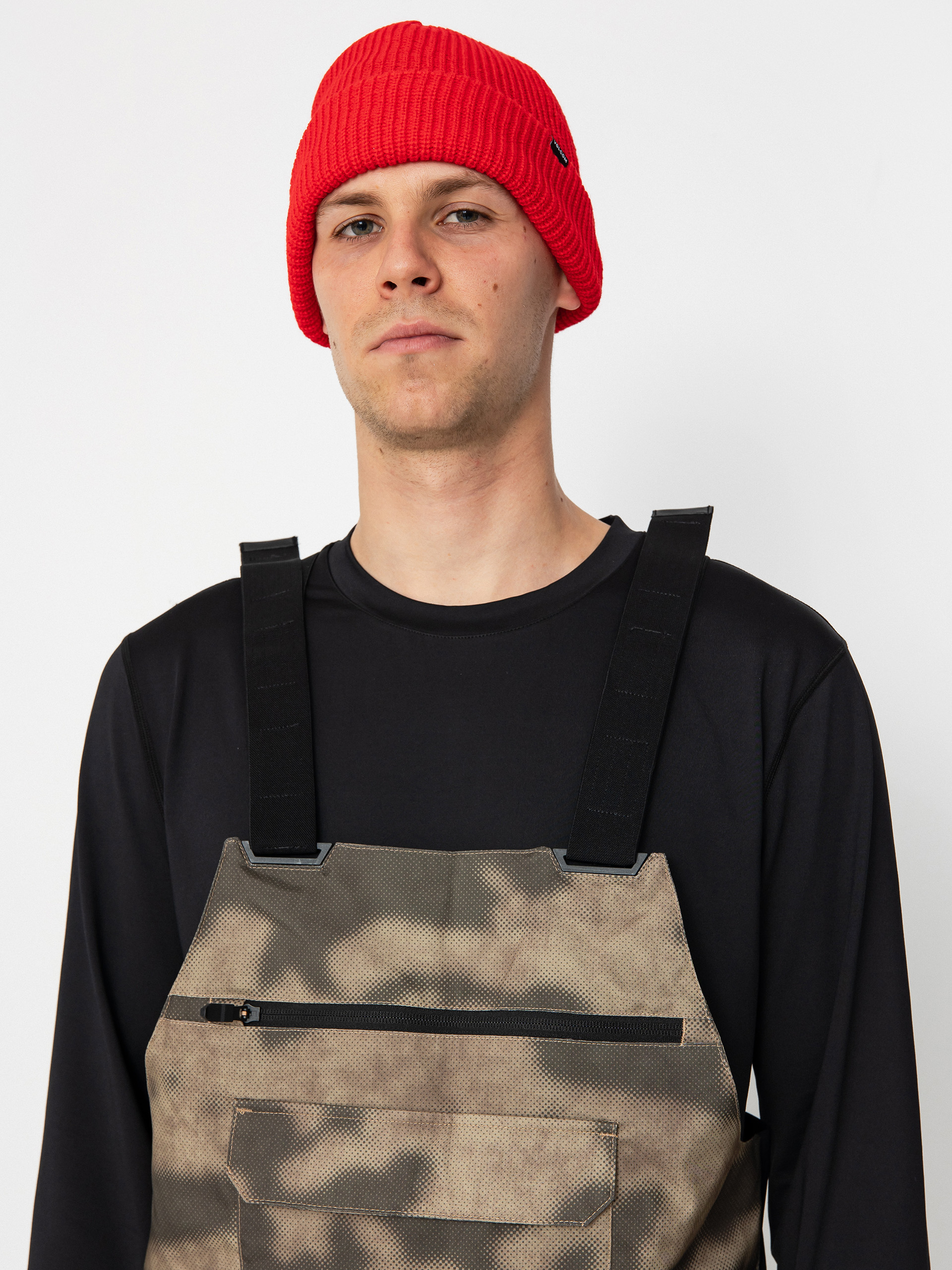 Pánské Snowboardové kalhoty  Volcom Roan Bib Overall (camouflage)